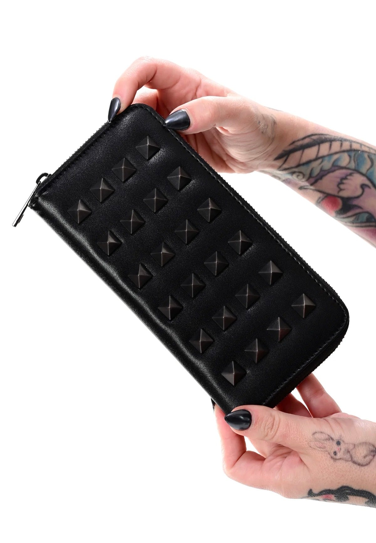 Foxblood - Studded Black - Wallet | Neutral-Image