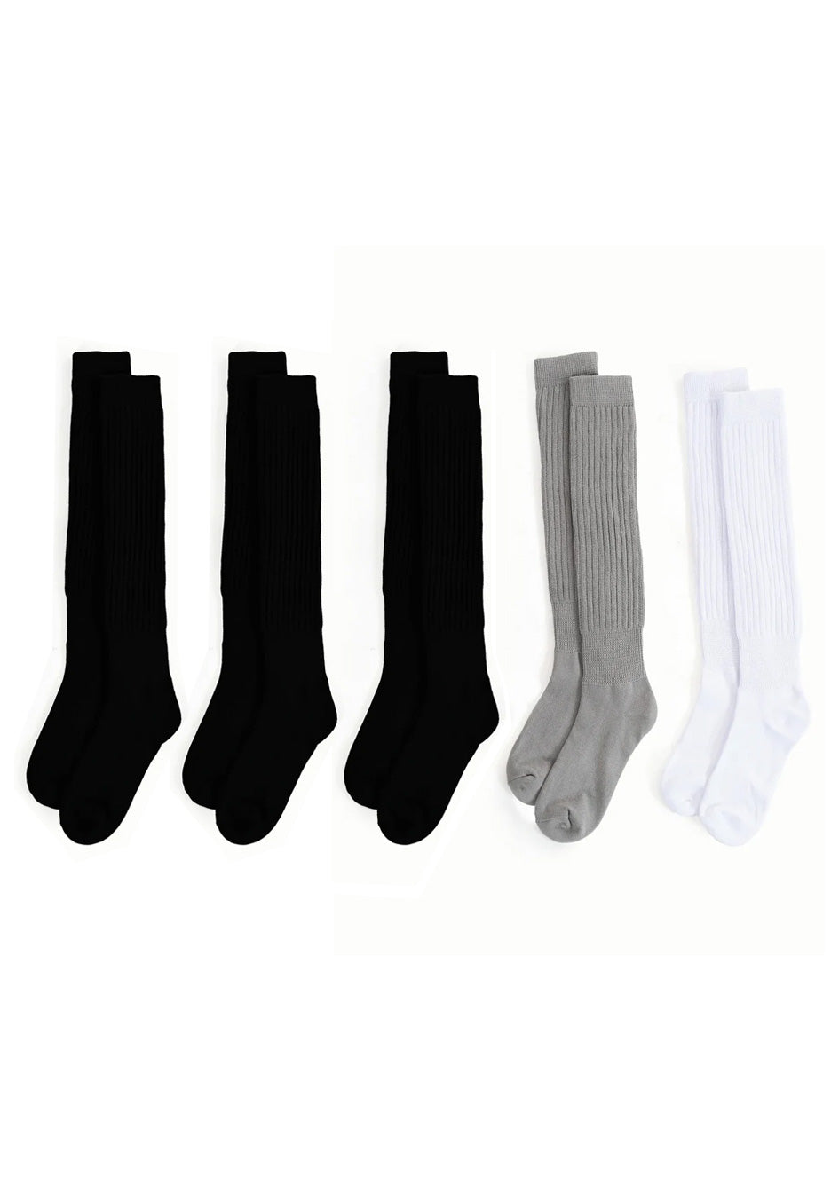 Foxblood - Scrunch Multi - Socks | Neutral-Image