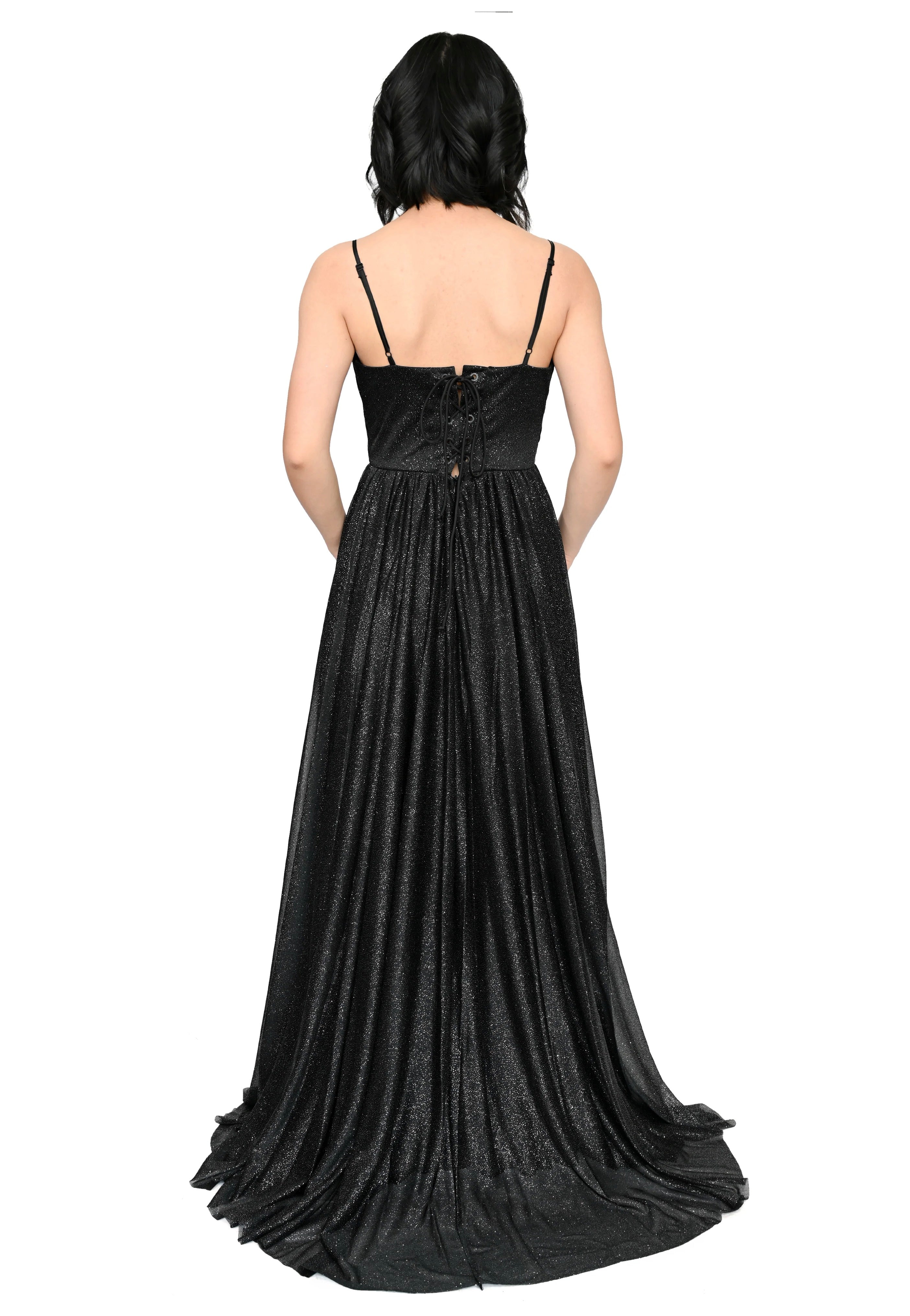 Foxblood - Paris Evening Gown Black - Dress | Women-Image