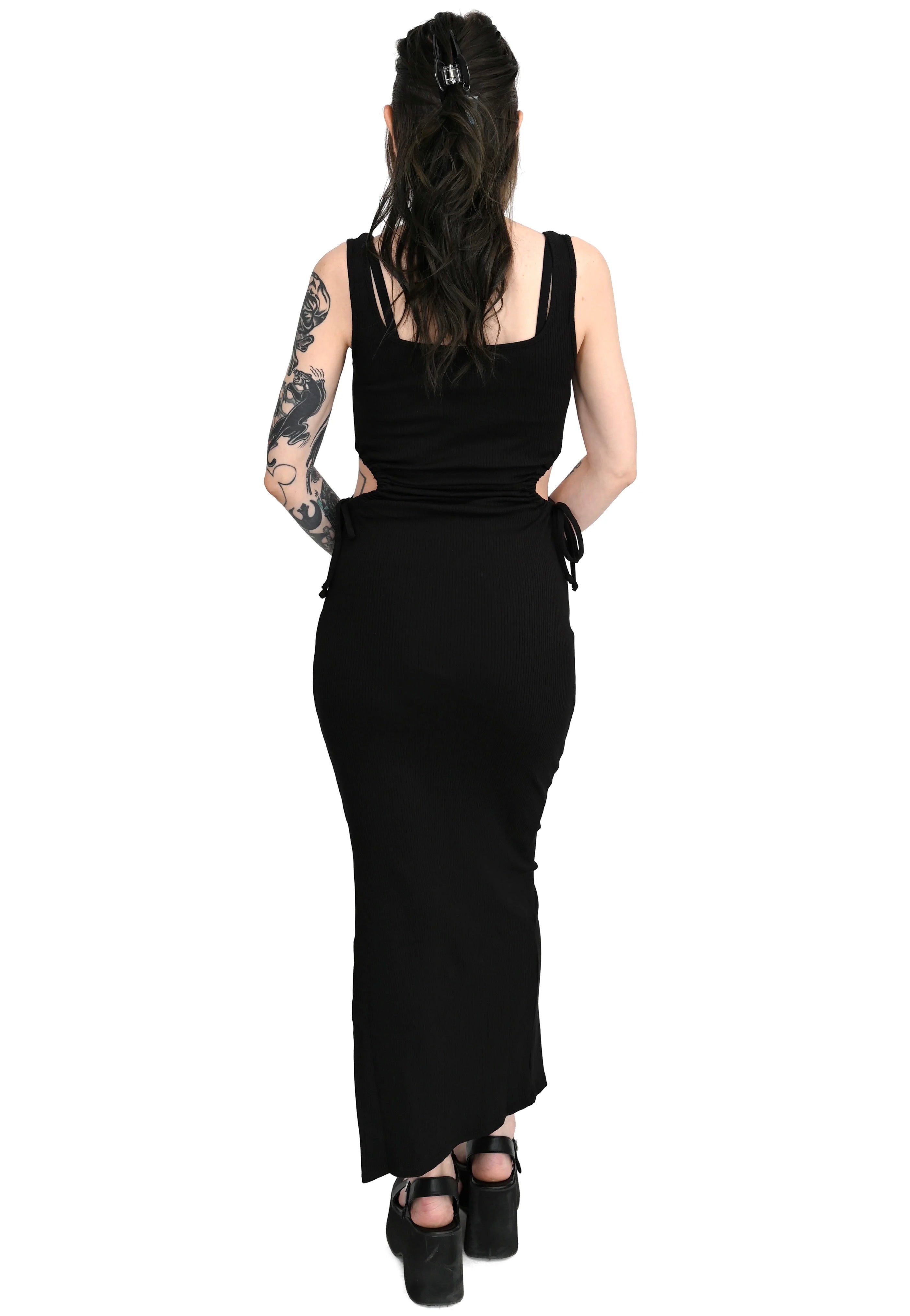 Foxblood - Ella Maxi Black - Dress | Women-Image