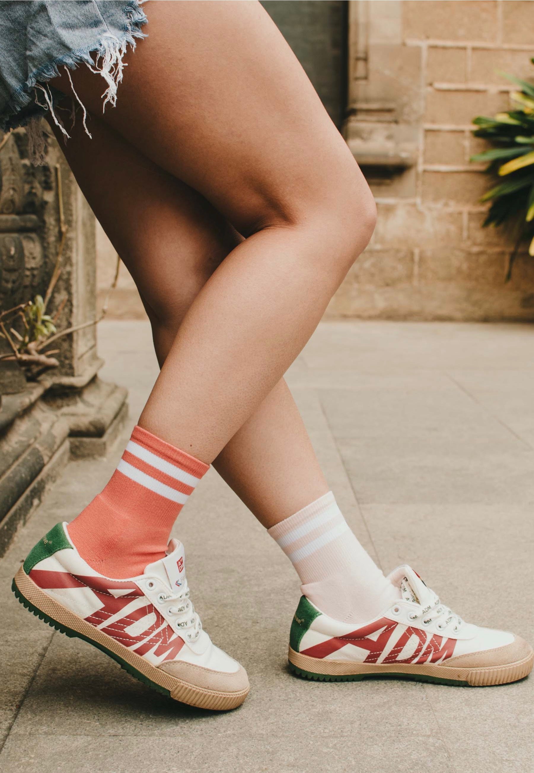 American Socks - Coral Ankle High - Socks | Neutral-Image