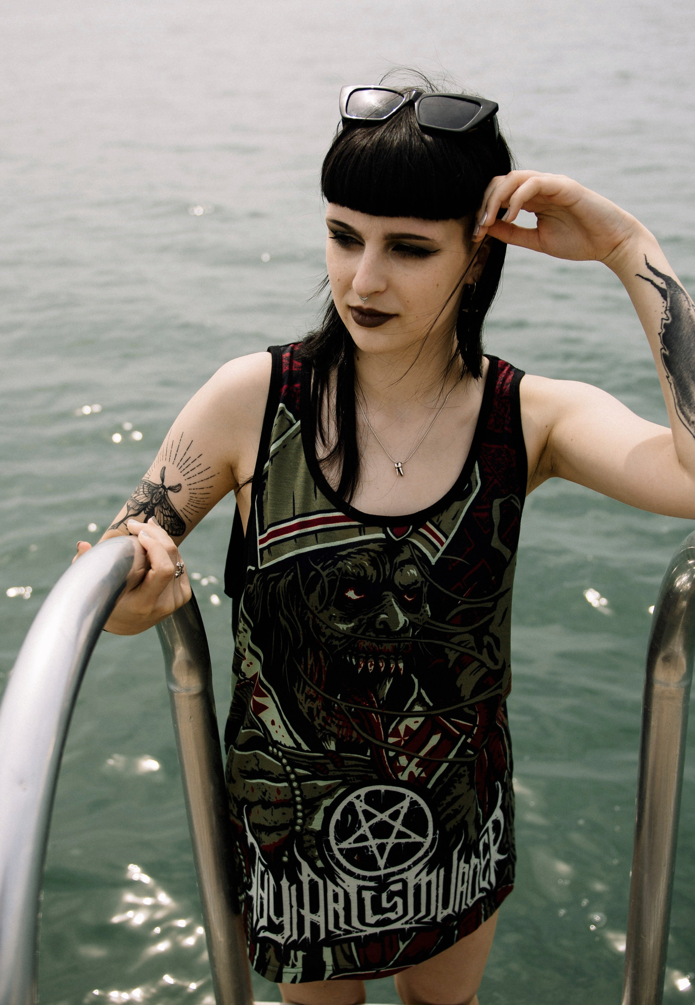 Thy Art Is Murder - Evil Pope Allover - Tank | Women-Image