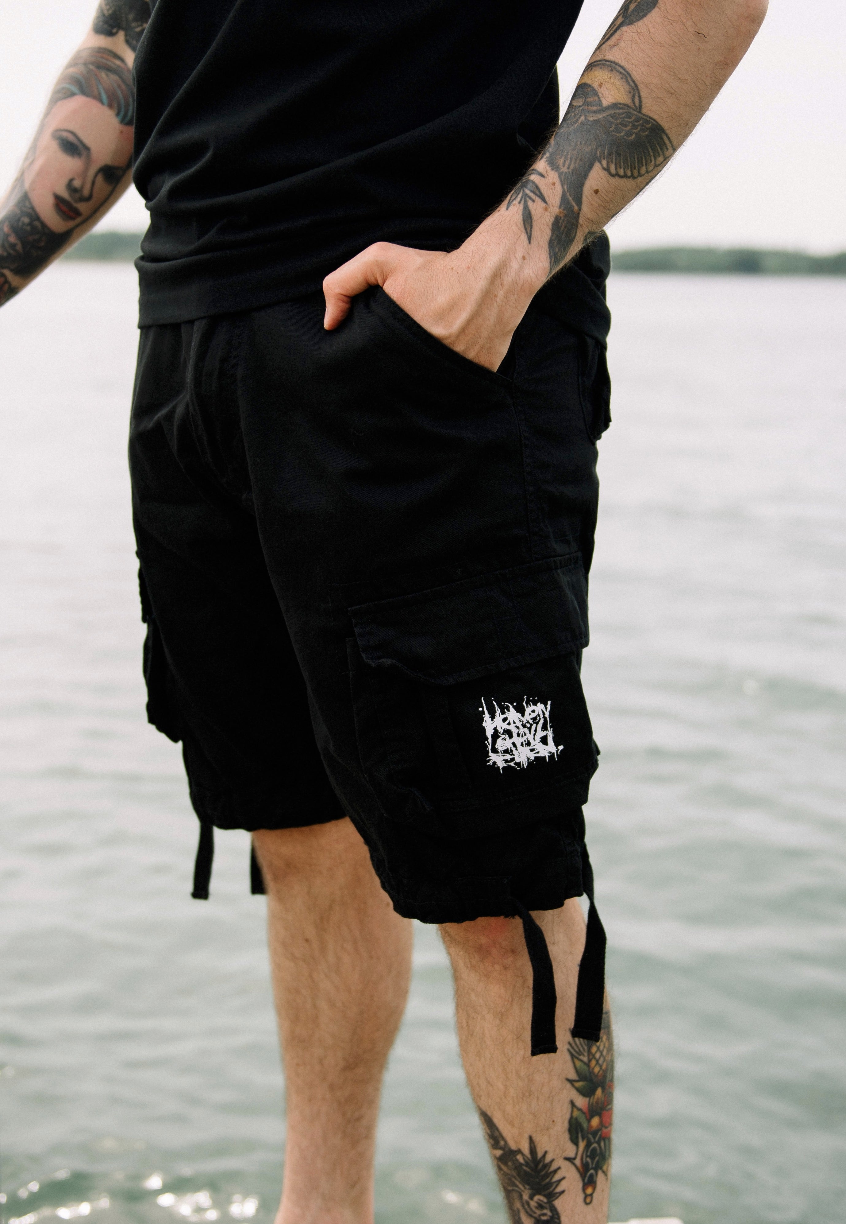 Heaven Shall Burn - Logo Cargo - Shorts | Men-Image