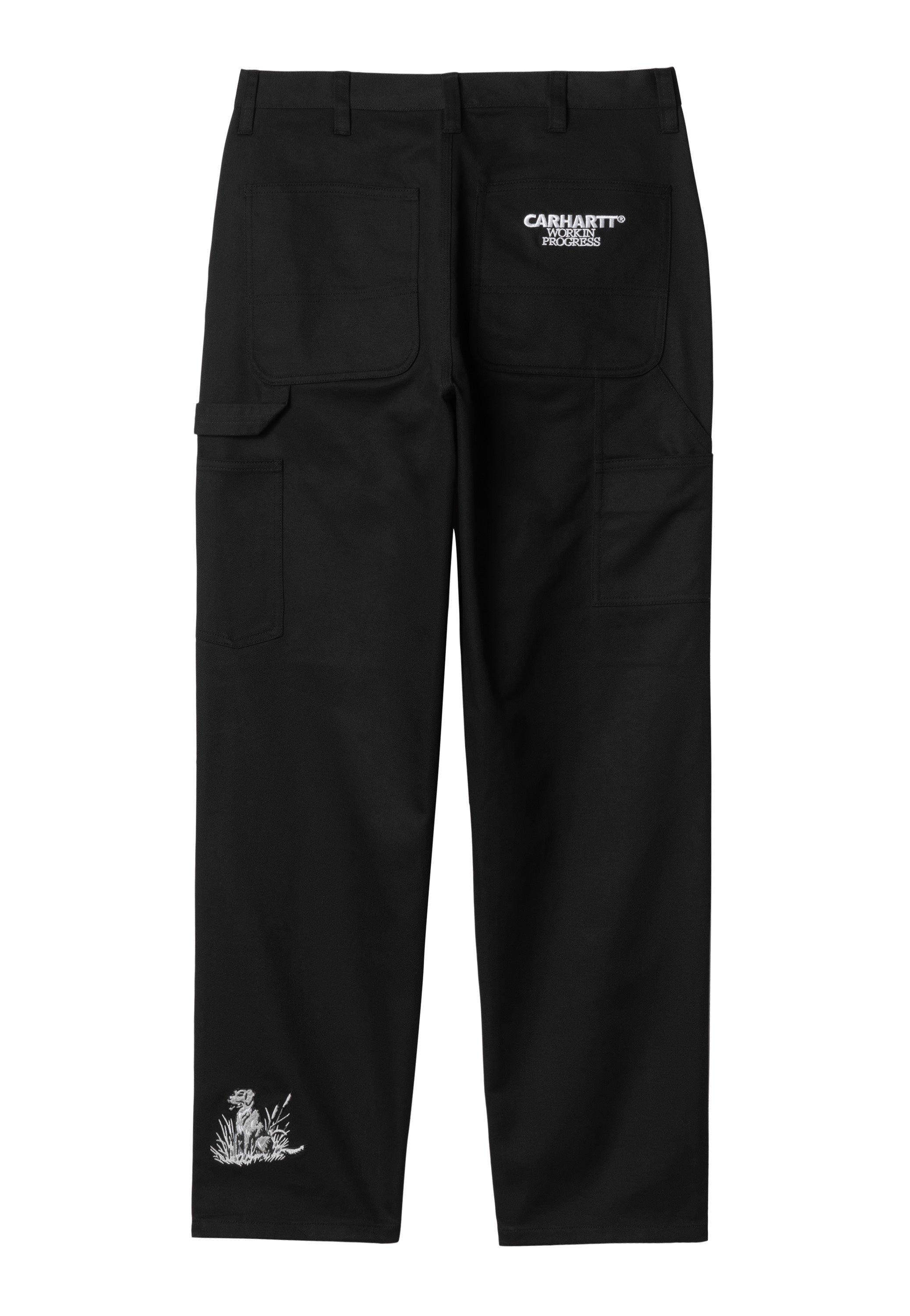 Carhartt WIP - Ducks Single Knee Black - Pants | Men-Image