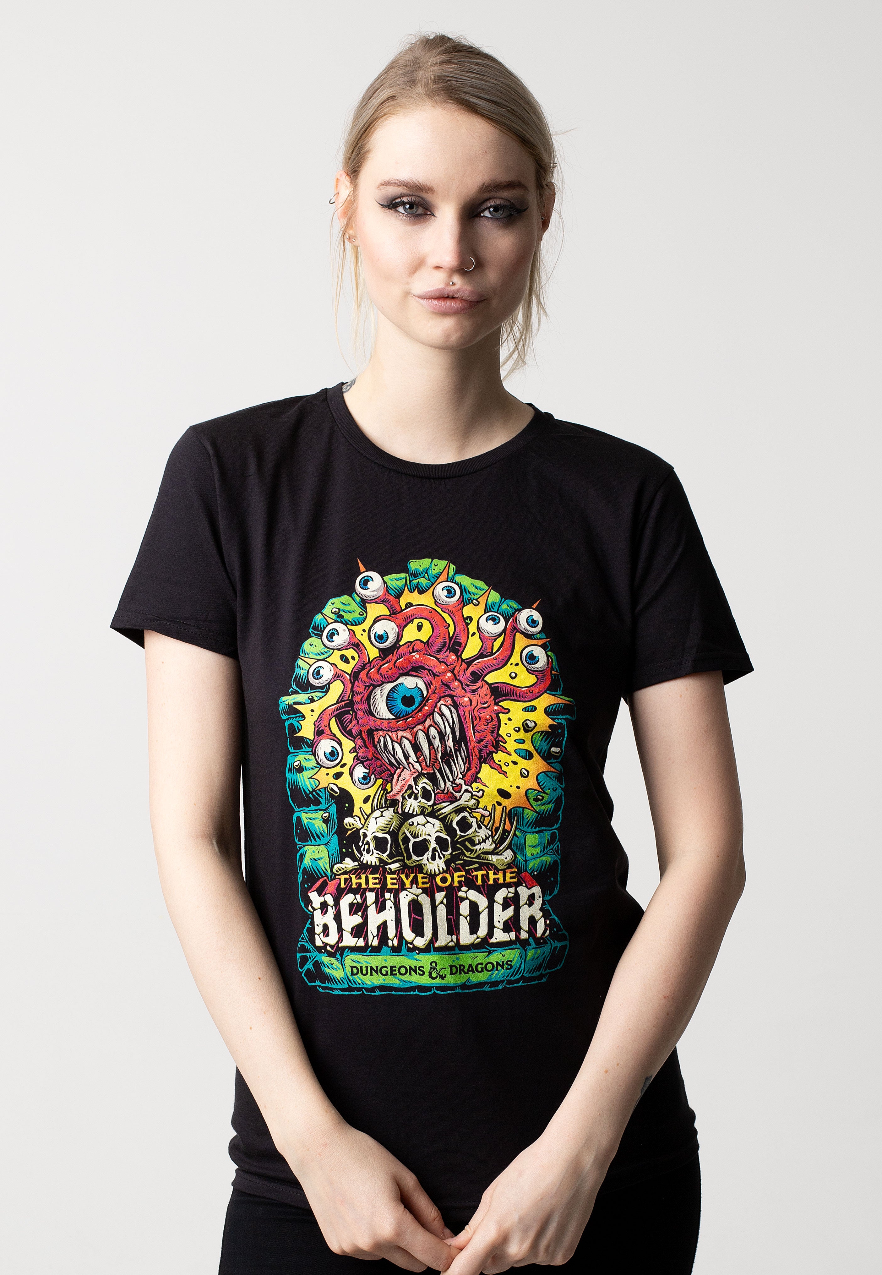 Dungeons & Dragons - Beholder Colour Pop - T-Shirt | Women-Image