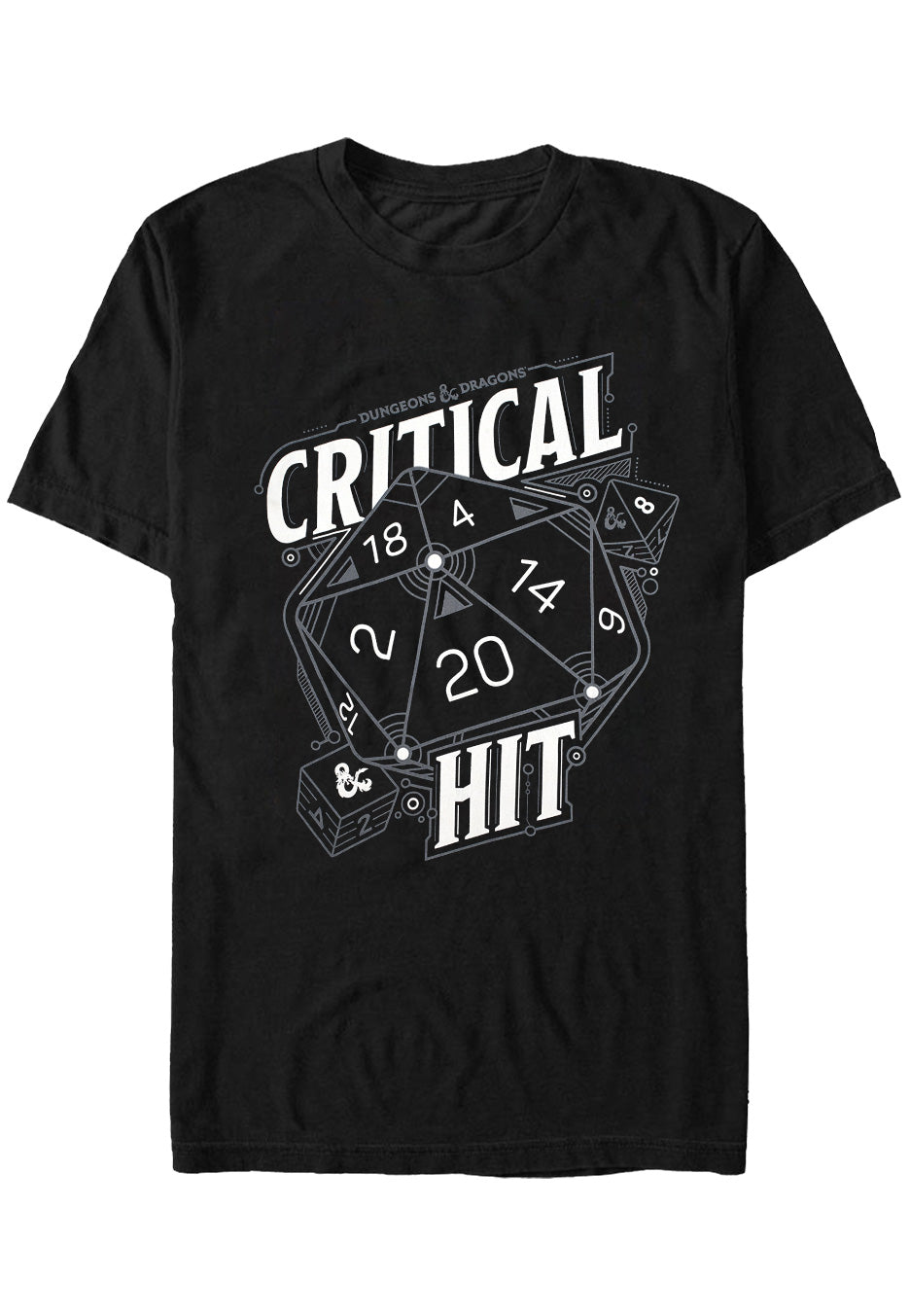 Dungeons & Dragons - Critical Hit - T-Shirt | Neutral-Image