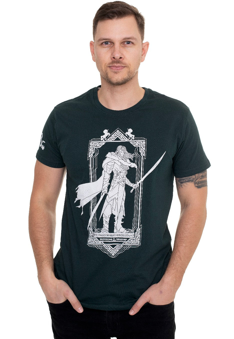 Dungeons & Dragons - Drizzt Green - T-Shirt | Men-Image