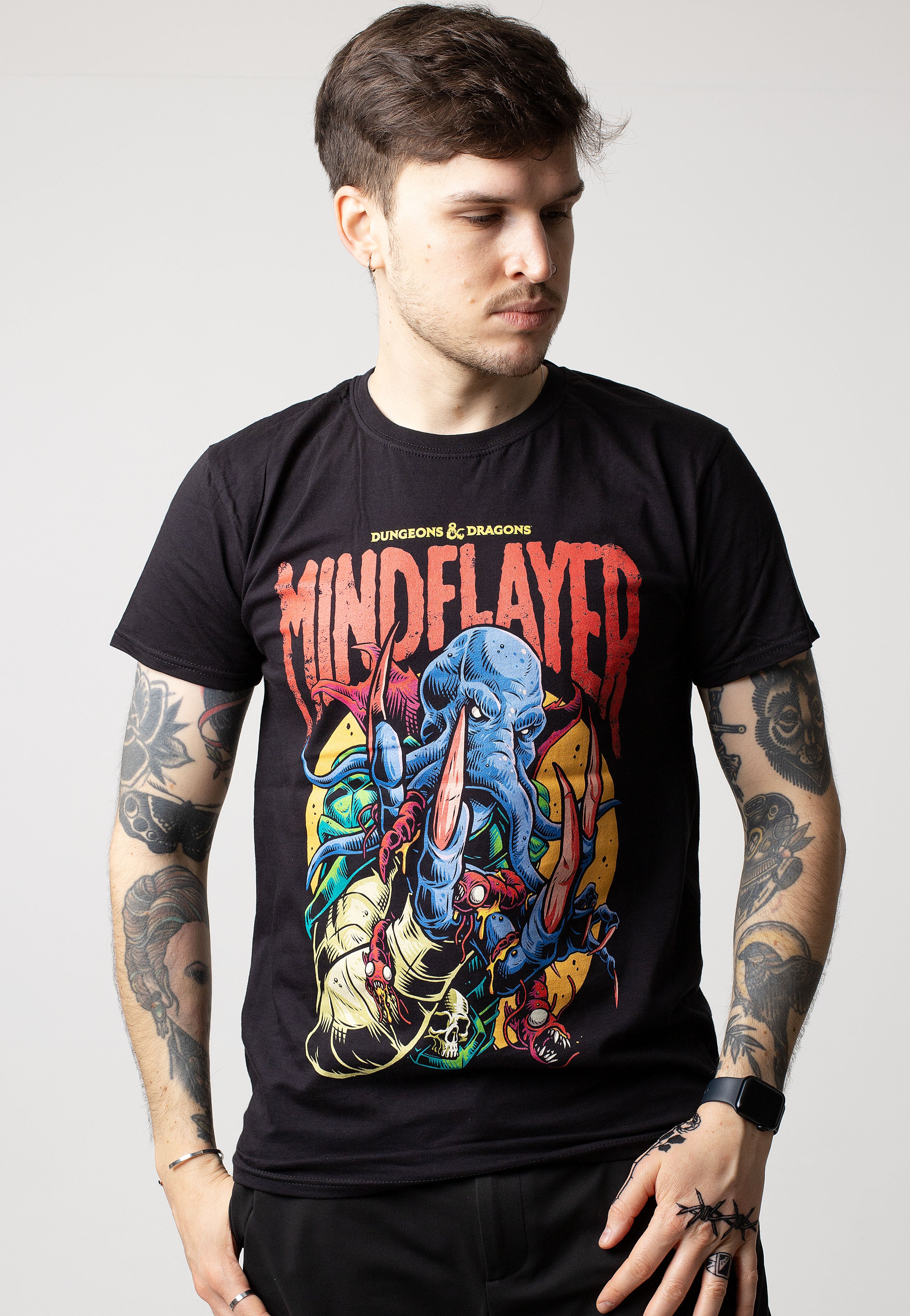 Dungeons & Dragons - Mindflayer Colour Pop - T-Shirt | Men-Image