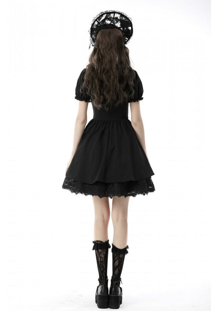 Dark in Love - Gothic Lolita Tulle Chest Doll - Dress | Women-Image