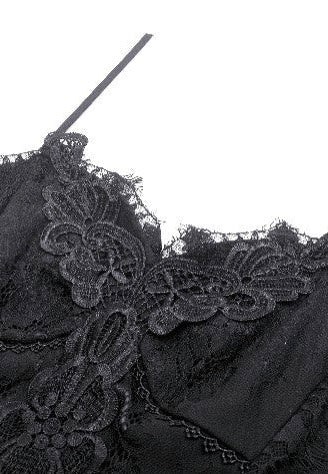 Dark In Love - Gothic Elegant Lace Black - Dress | Women-Image