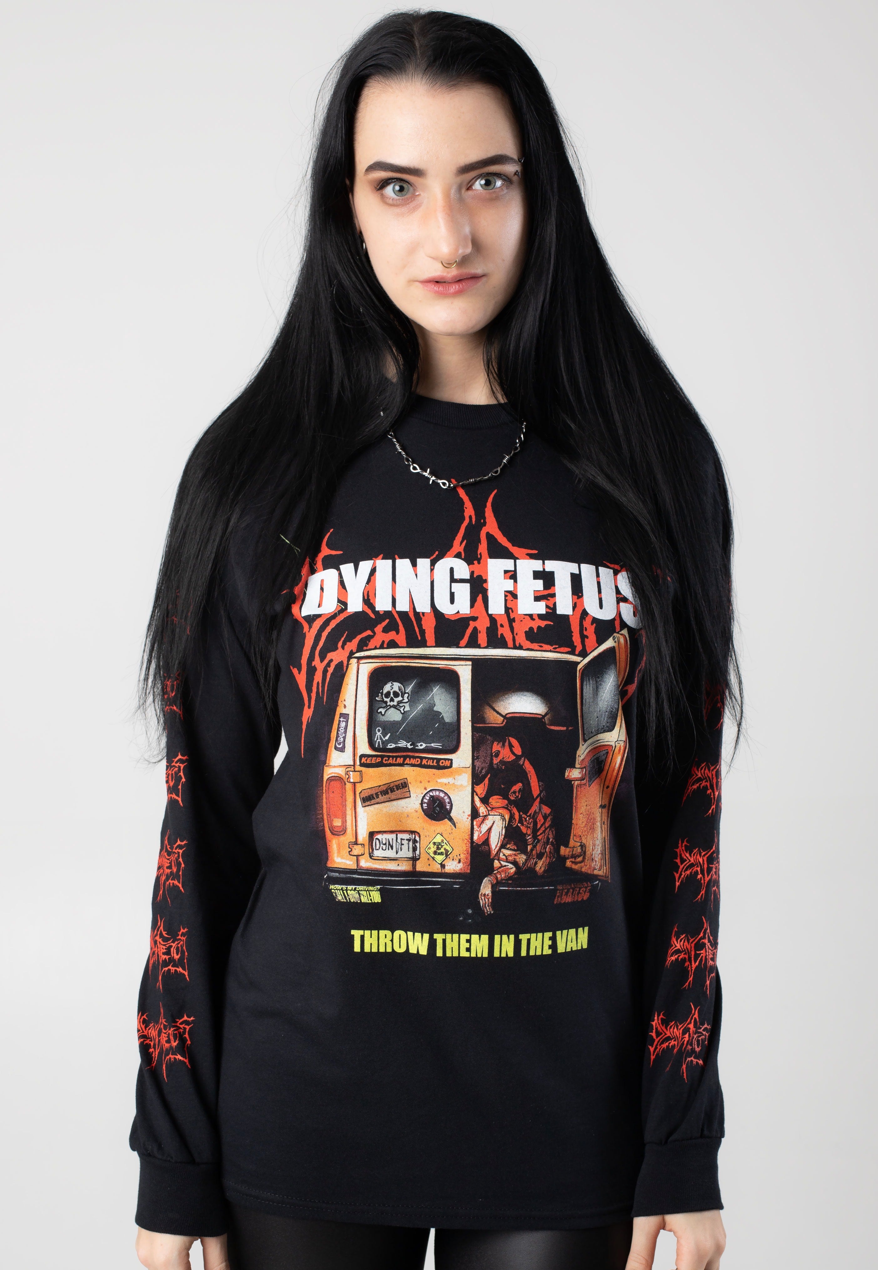 Dying Fetus - Throw Them In The Van - Longsleeve | Women-Image