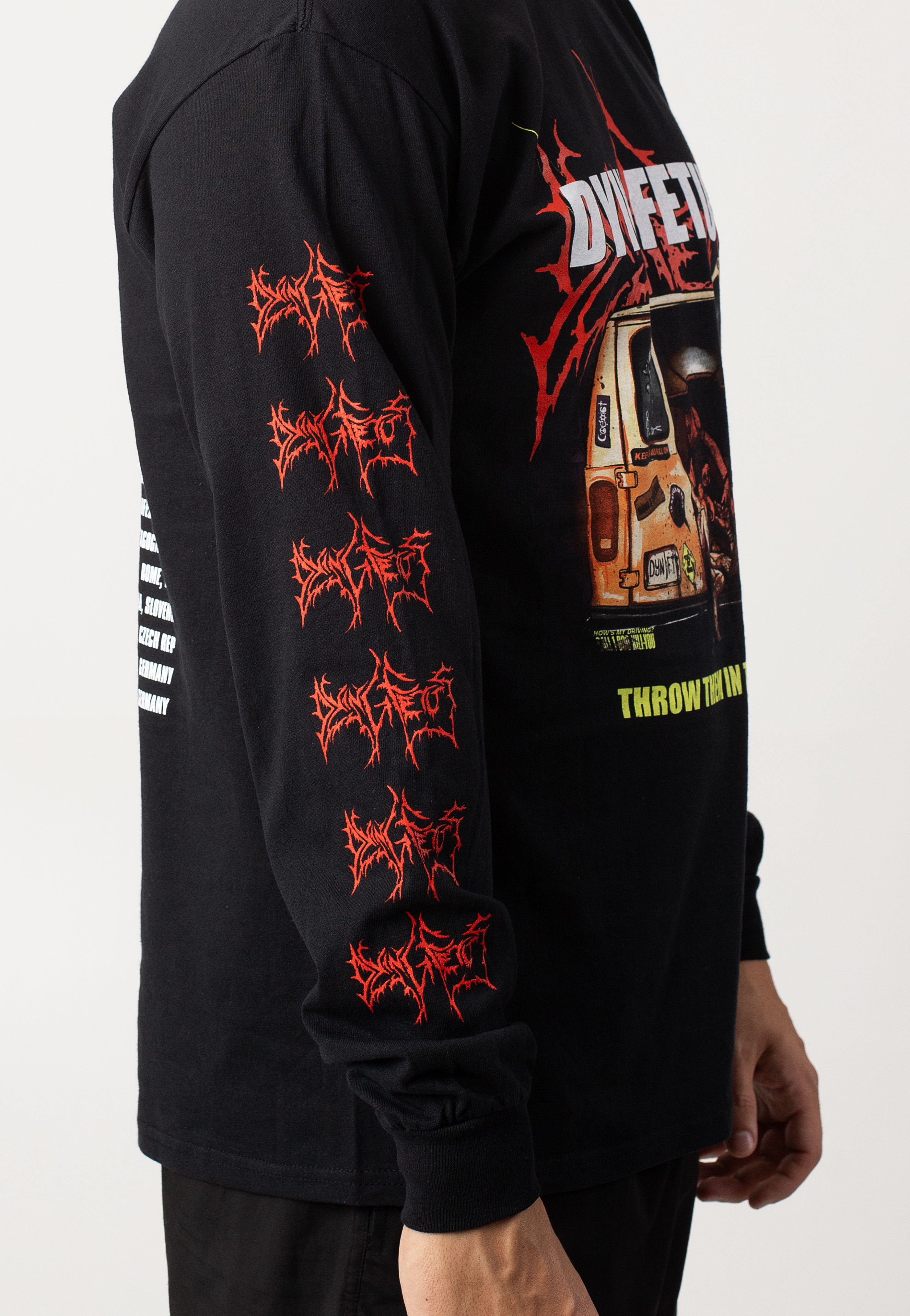 Dying Fetus - Throw Them In The Van Tour - Longsleeve | Men-Image