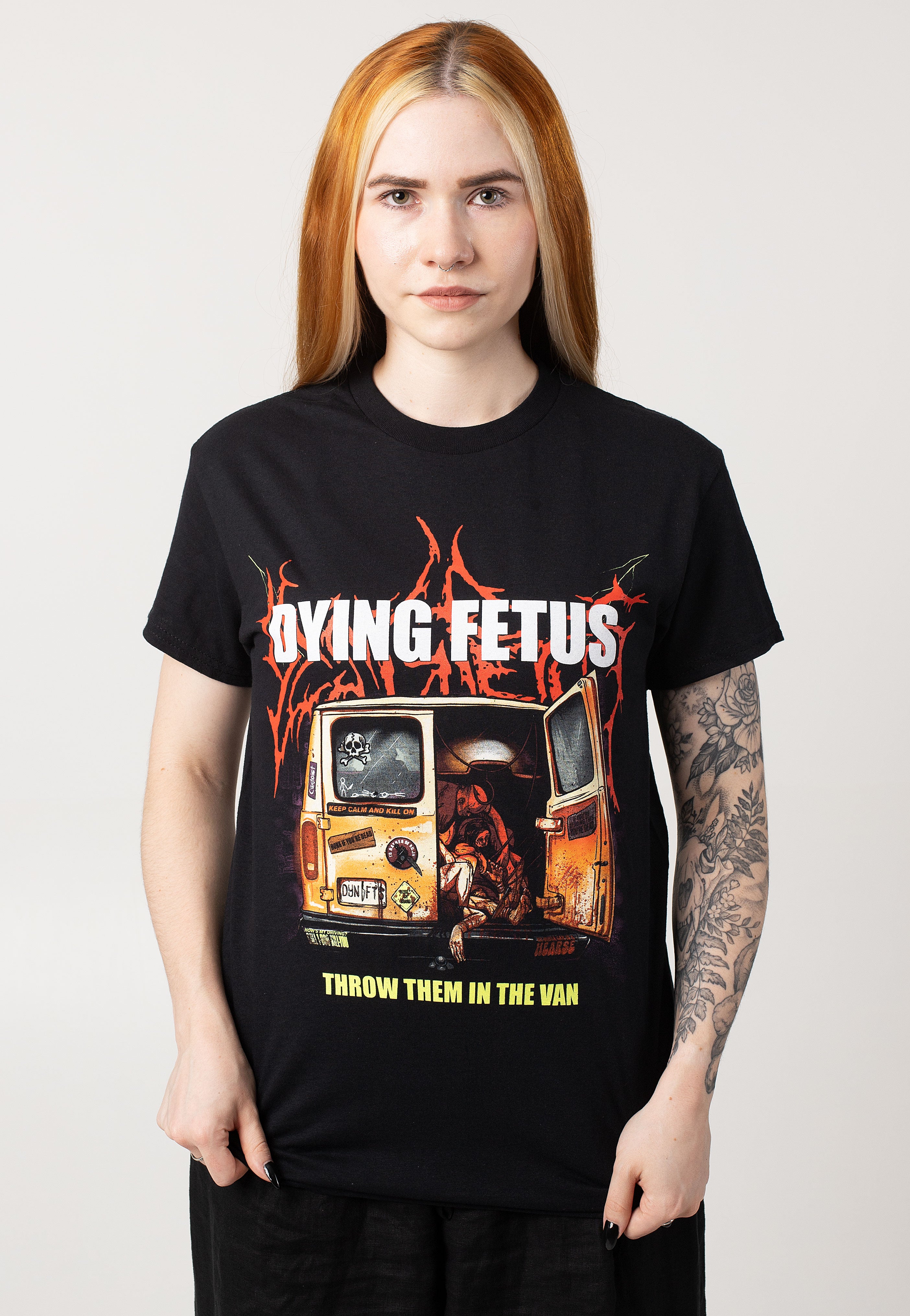 Dying Fetus - Throw Them In The Van Tour - T-Shirt | Women-Image