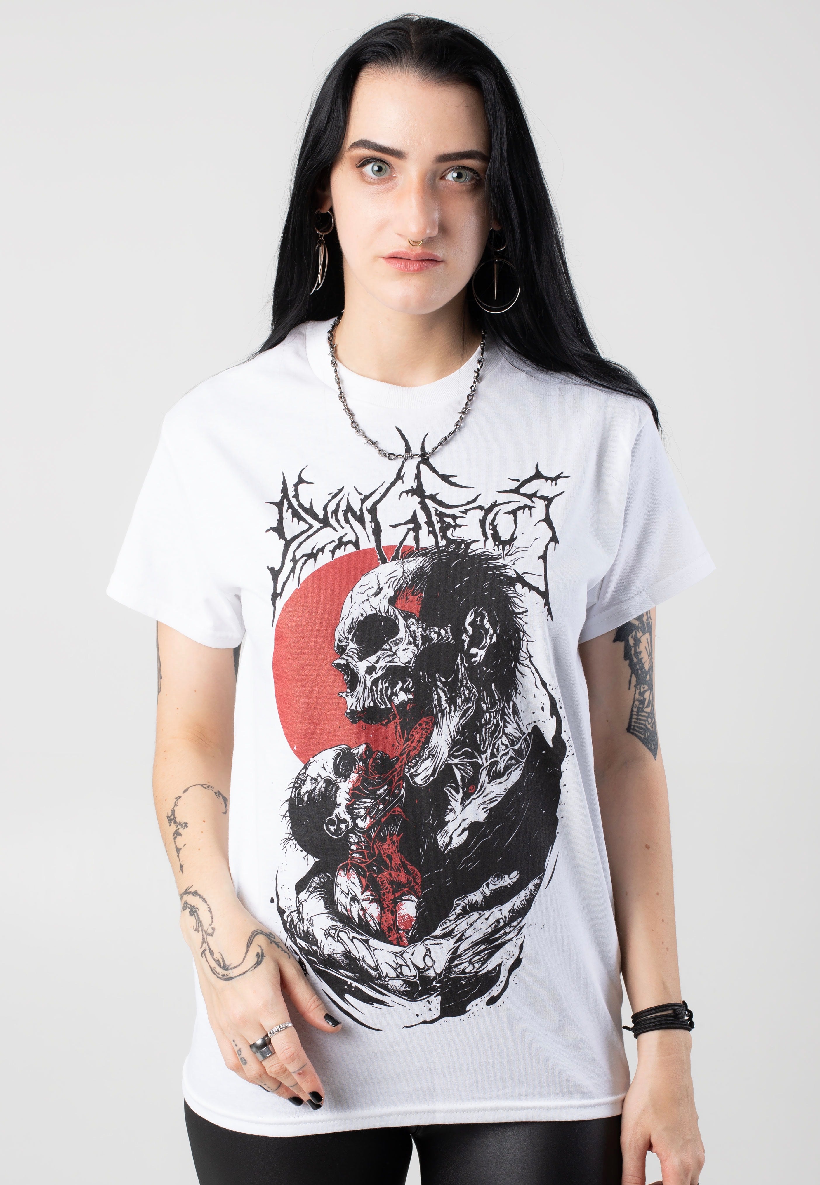 Dying Fetus - Zombie Eater White - T-Shirt | Women-Image