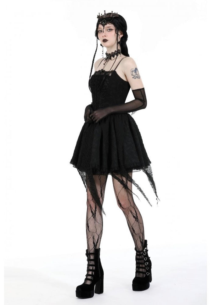 Dark In Love - Gothic Twine Tied The Chest Strap - Dress | Women-Image