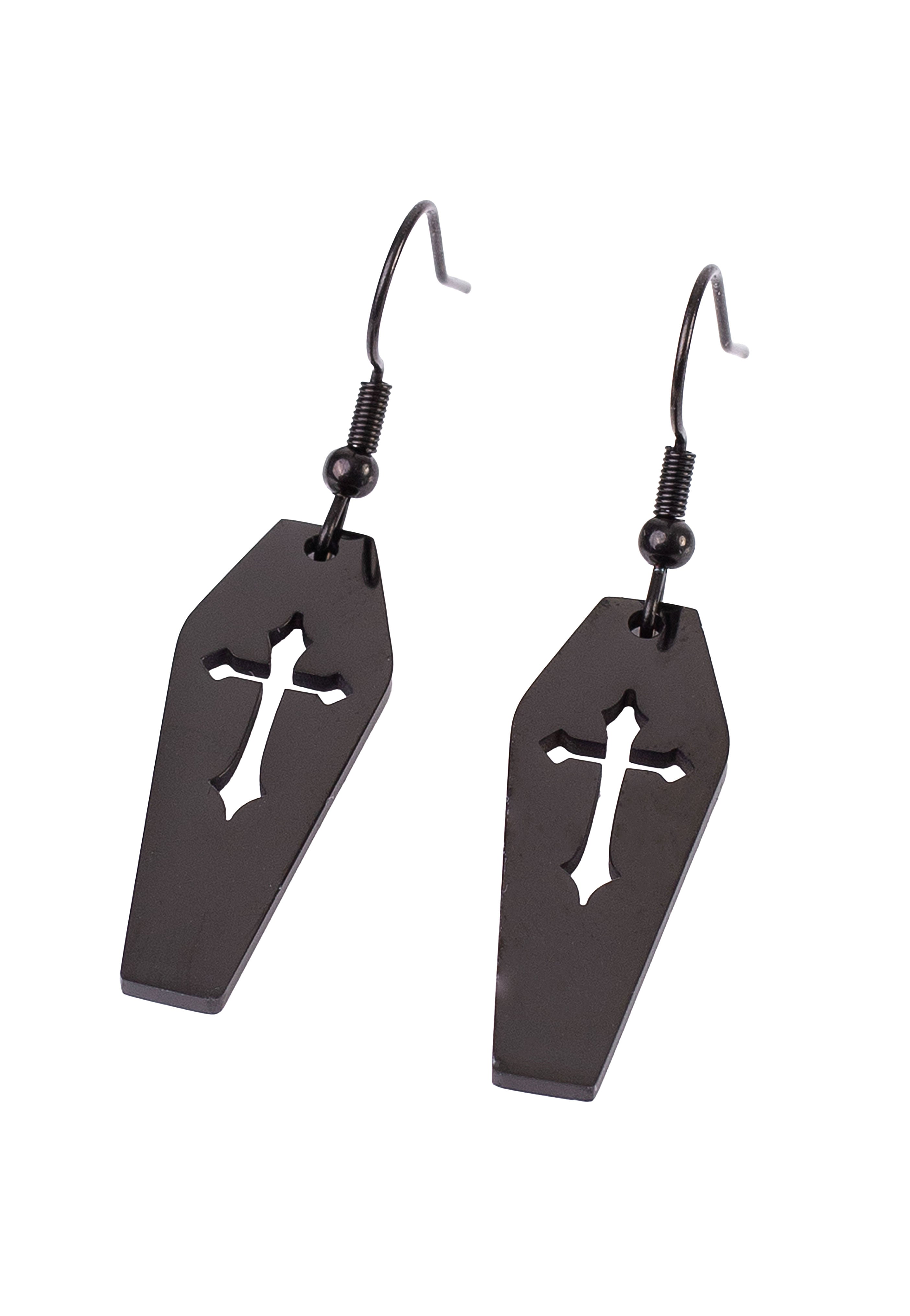 Easure - Coffin Black - Earrings | Neutral-Image