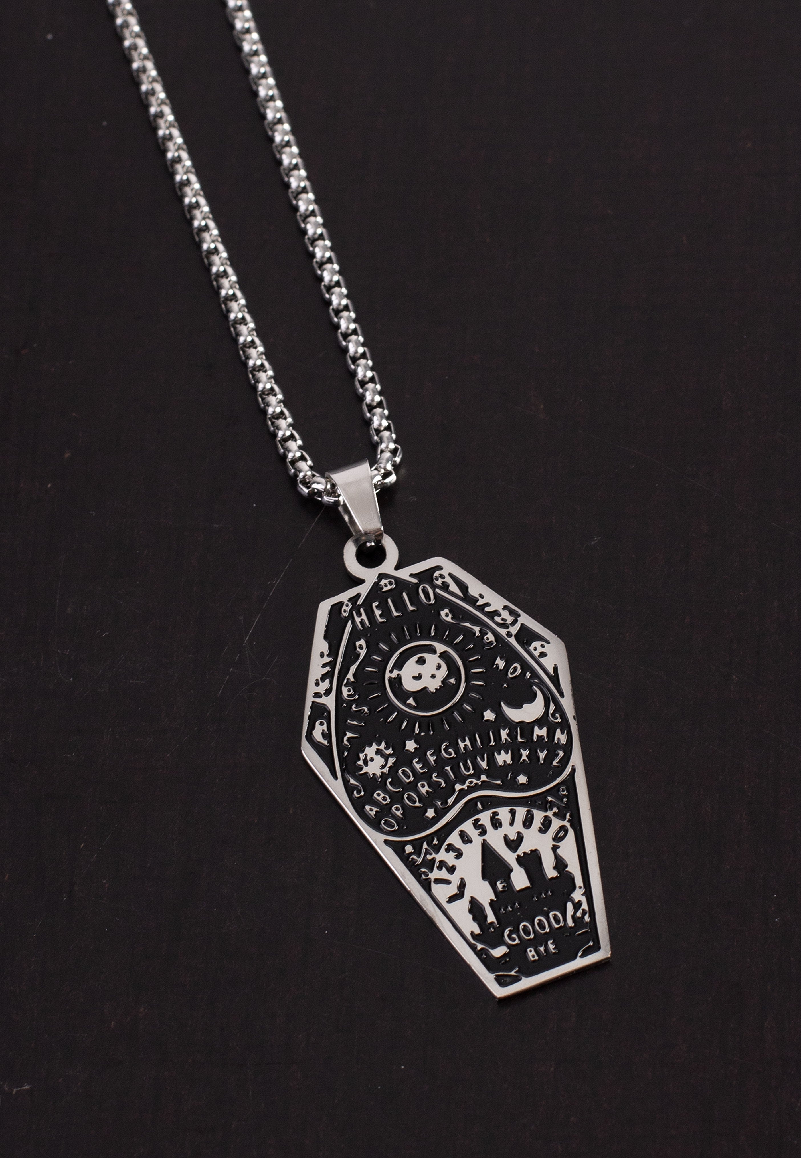 Easure - Ouija Coffin - Necklace | Neutral-Image