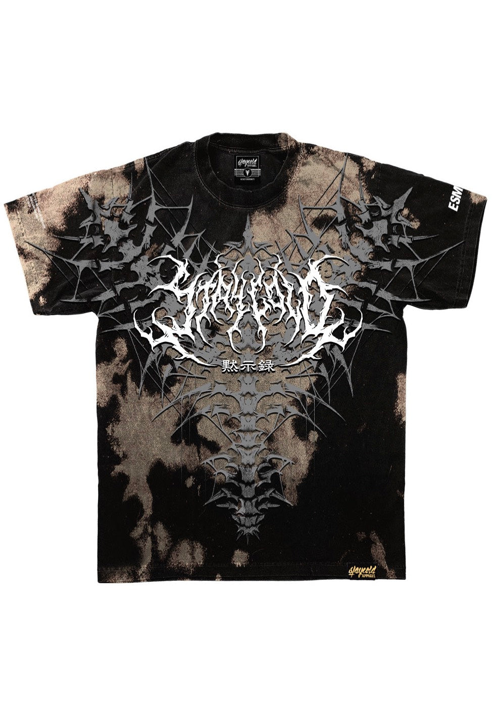 Stay Cold Apparel - Nocturnal Lifelines Bleached - T-Shirt | Men-Image