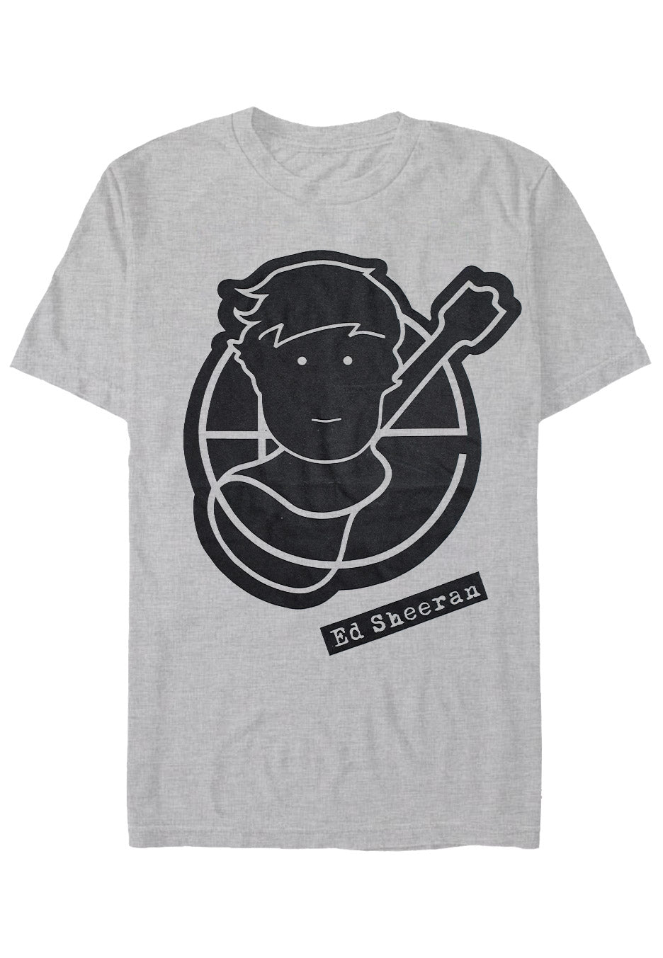 Ed Sheeran - Pictogram Grey - T-Shirt | Neutral-Image