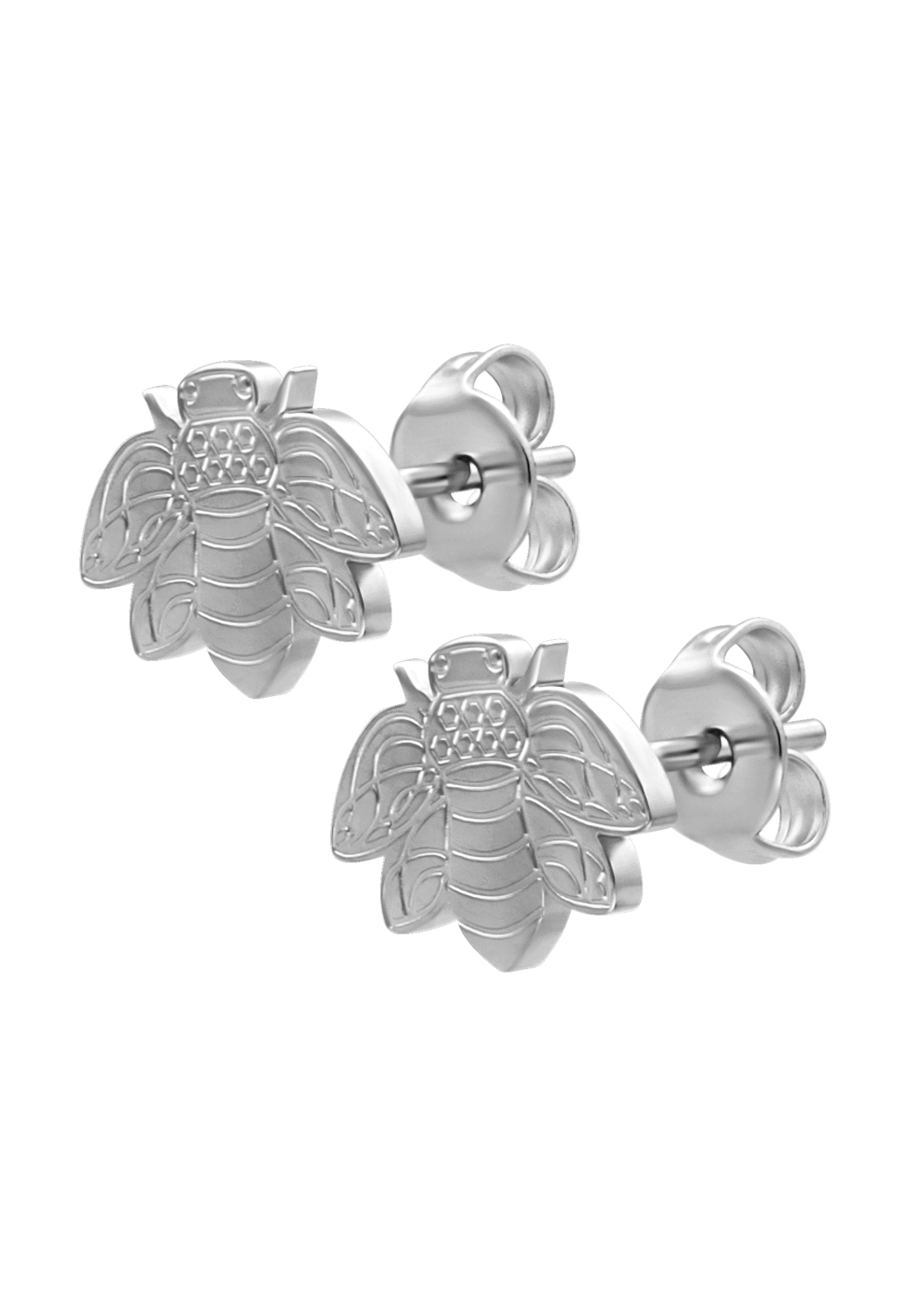 Wildcat - Bee Silver - Earrings | Neutral-Image