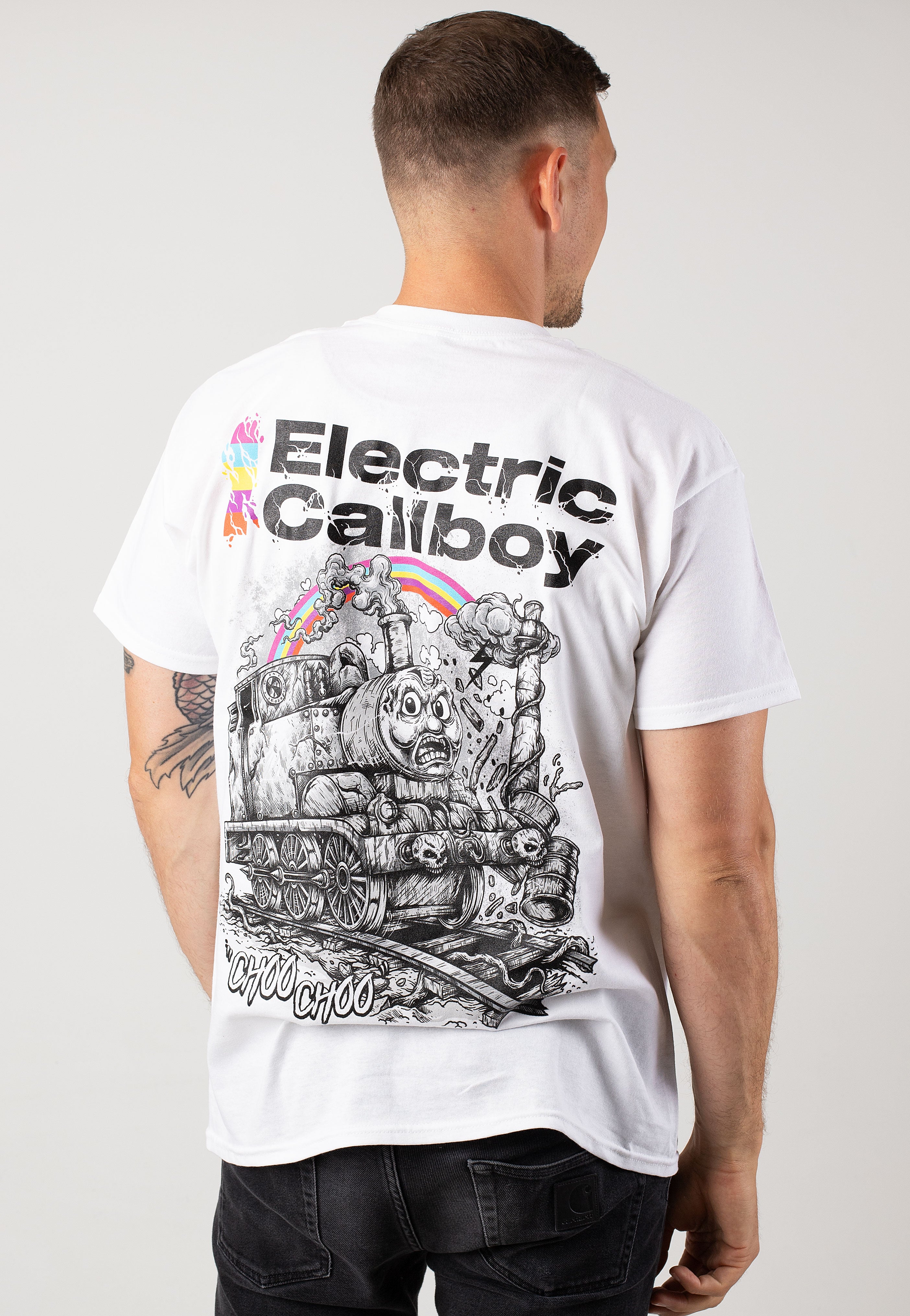 Electric Callboy - Choo Choo White - T-Shirt | Men-Image