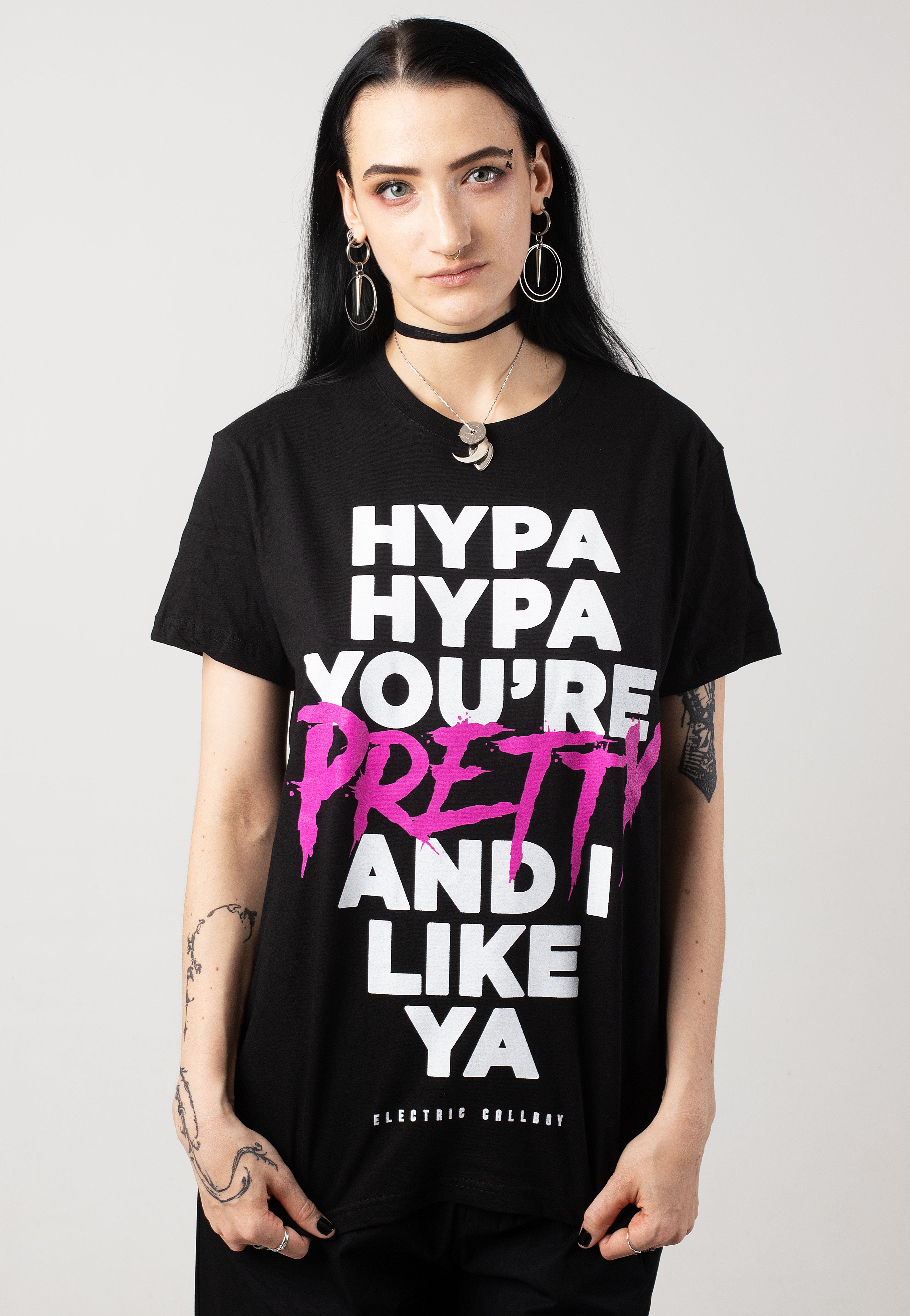 Electric Callboy - Hypa Hypa Lyrics - T-Shirt | Women-Image