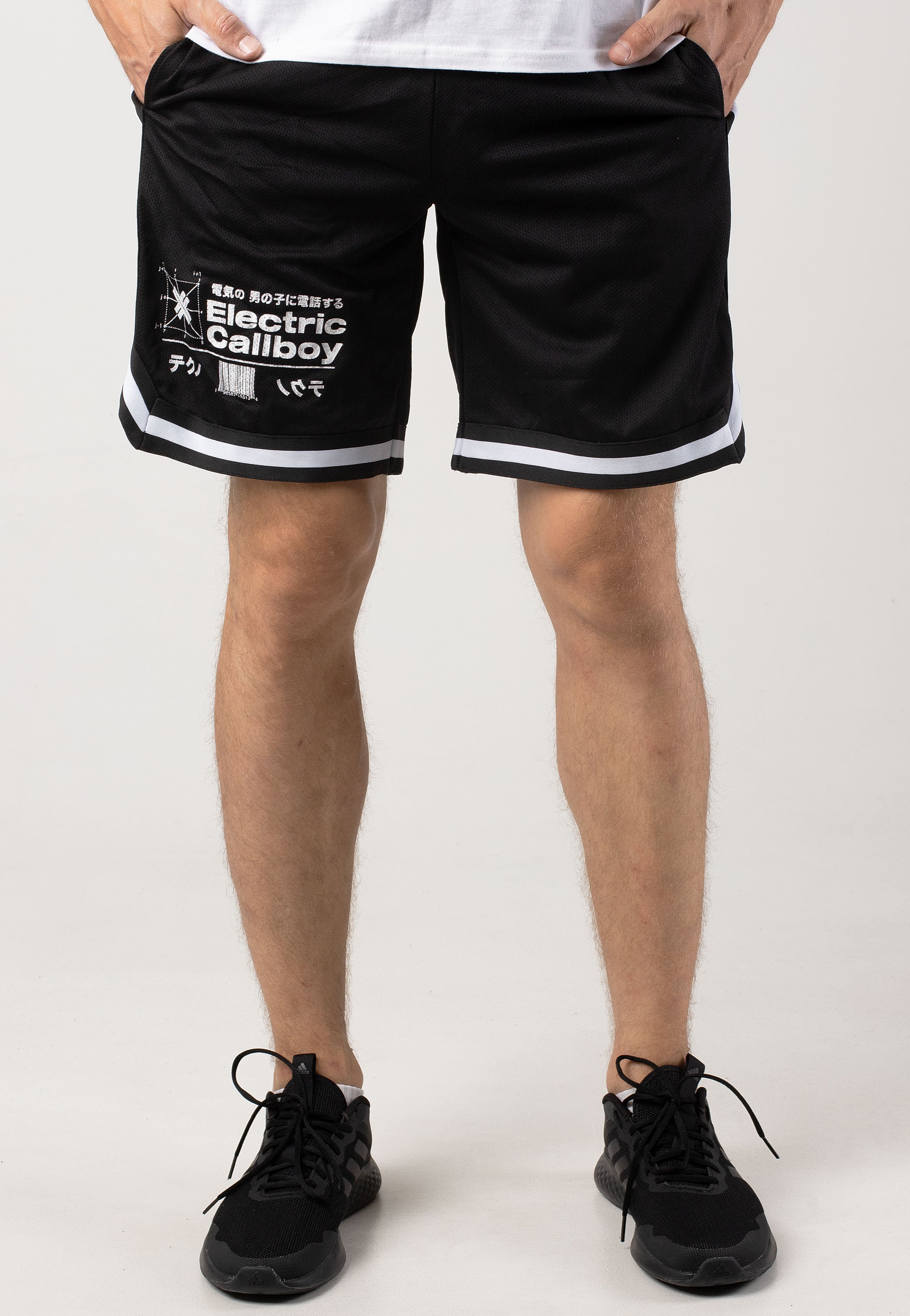 Electric Callboy - MC Thunder II Striped - Shorts | Men-Image