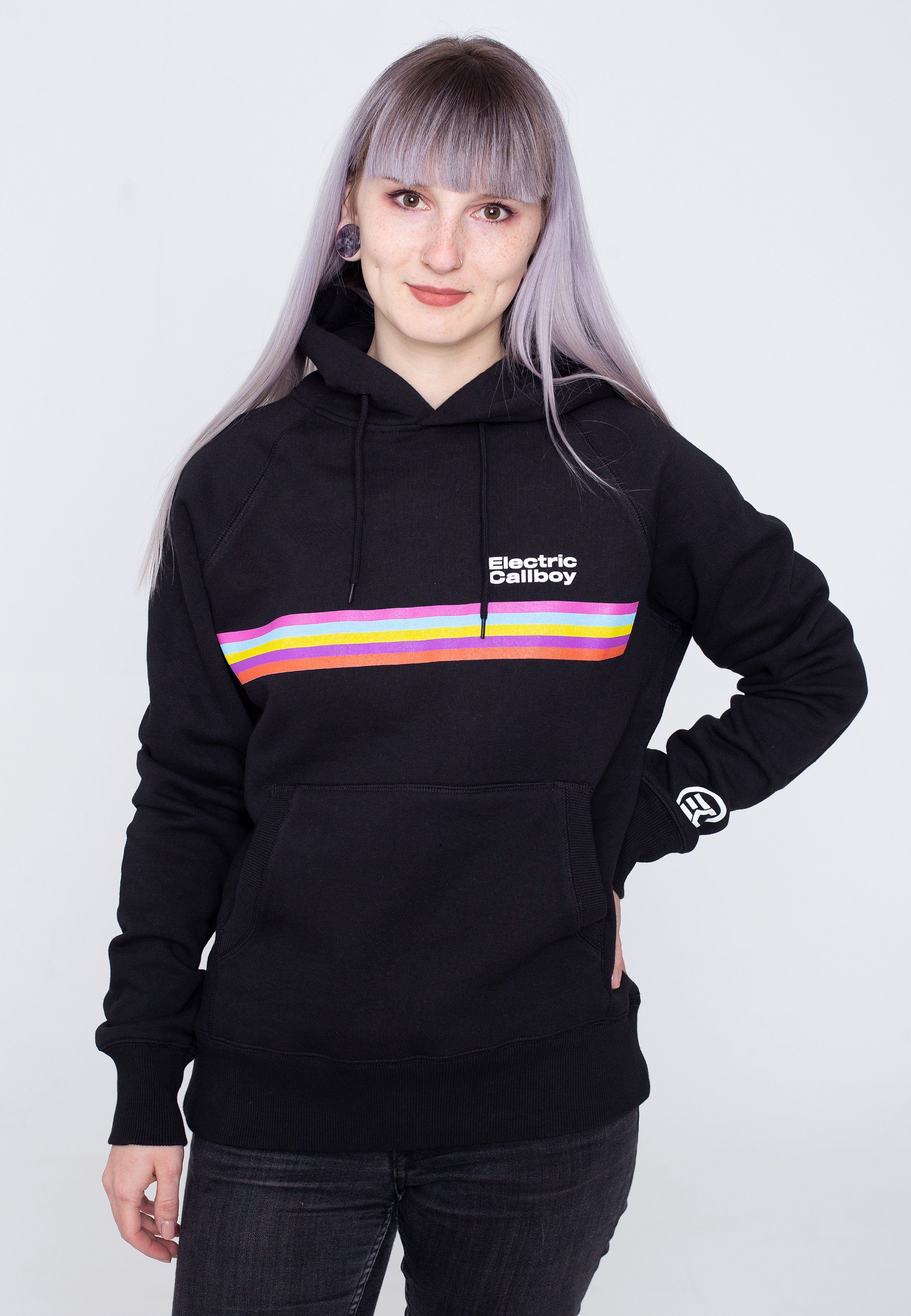 Electric Callboy - Stripe - Hoodie | Women-Image