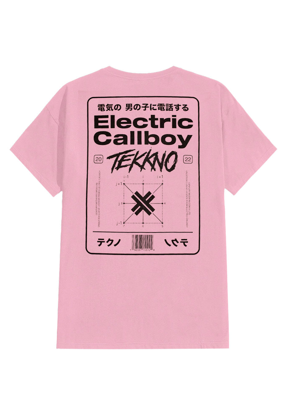 Electric Callboy - Tekknasia Pink - T-Shirt | Neutral-Image