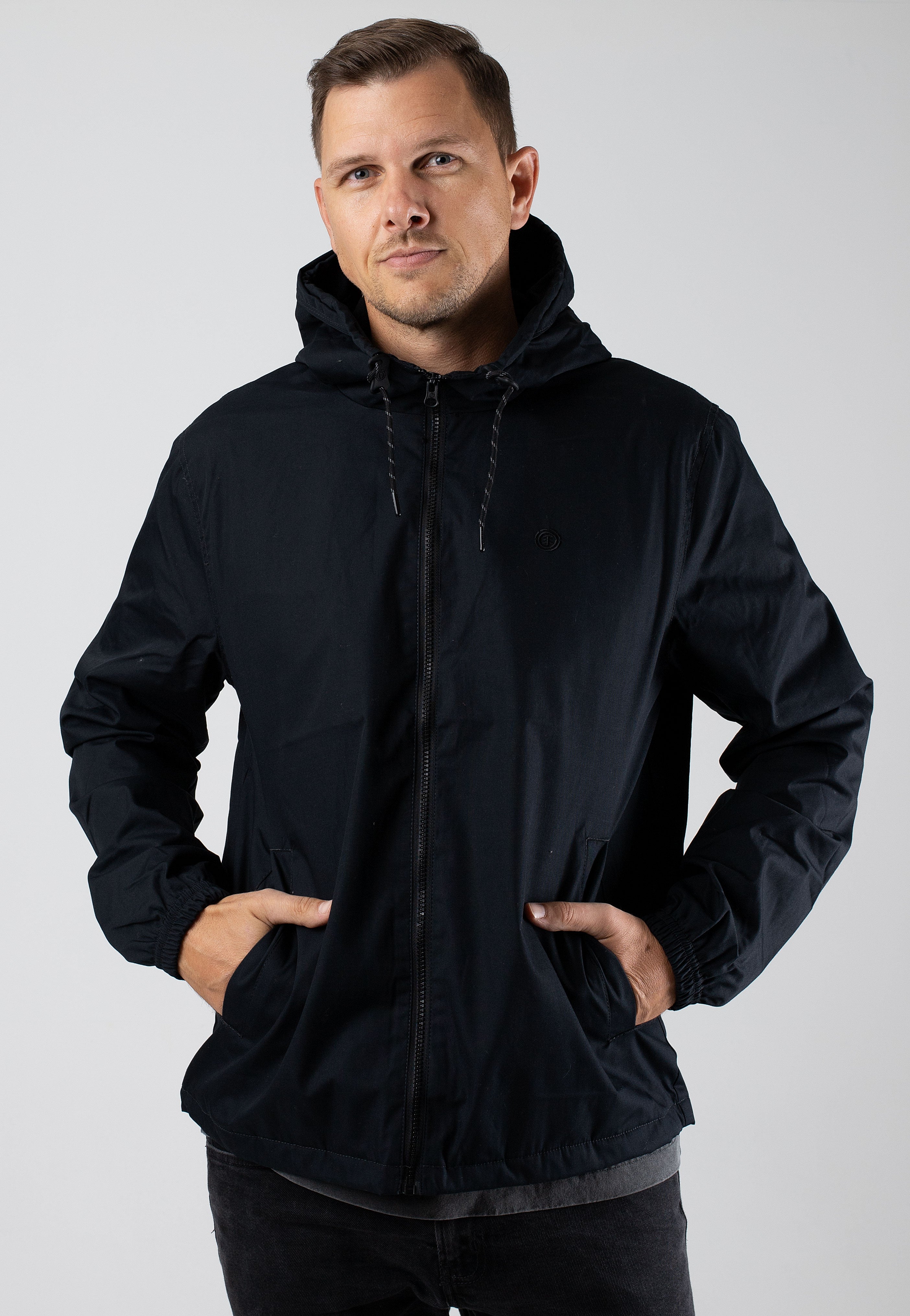 Element - Alder Flint Black - Windbreaker | Men-Image