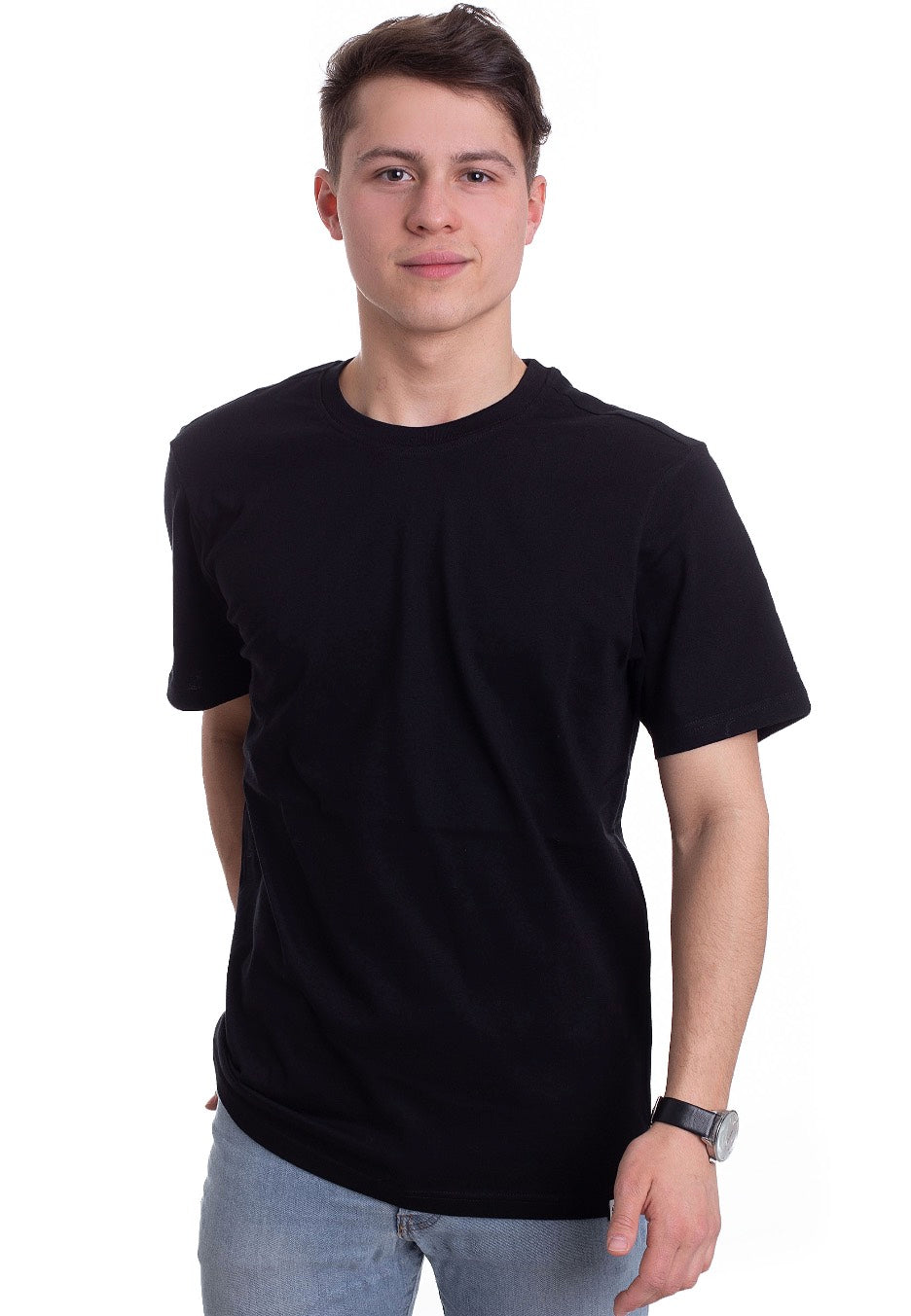 Element - Basic Crew Flint Black - T-Shirt | Men-Image