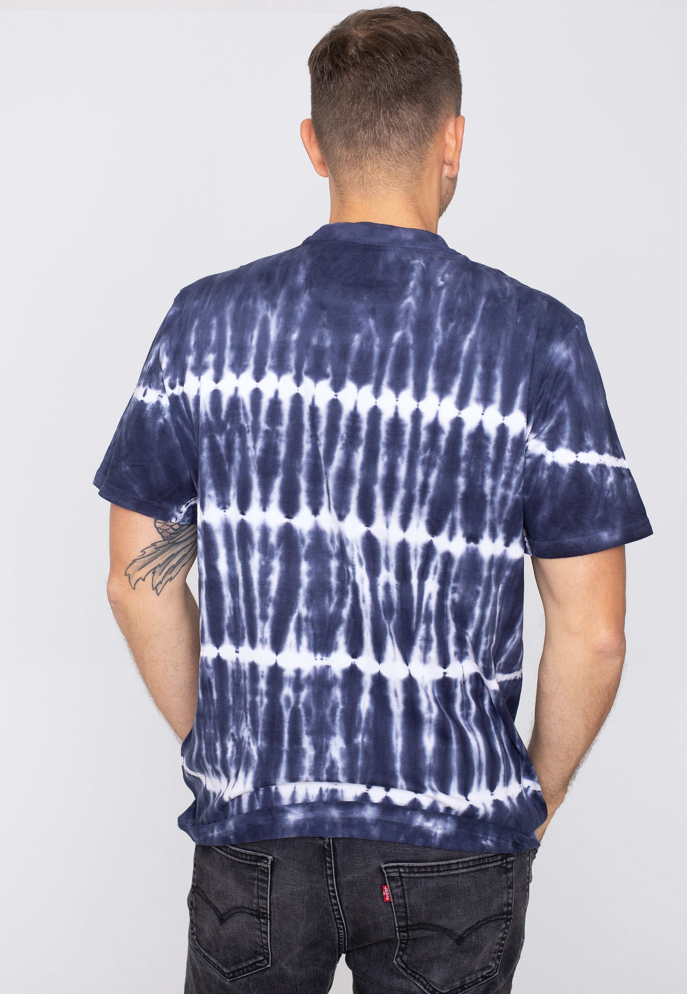 Element - Blazin Chest Tie Dye Eclipse Navy - T-Shirt | Men-Image