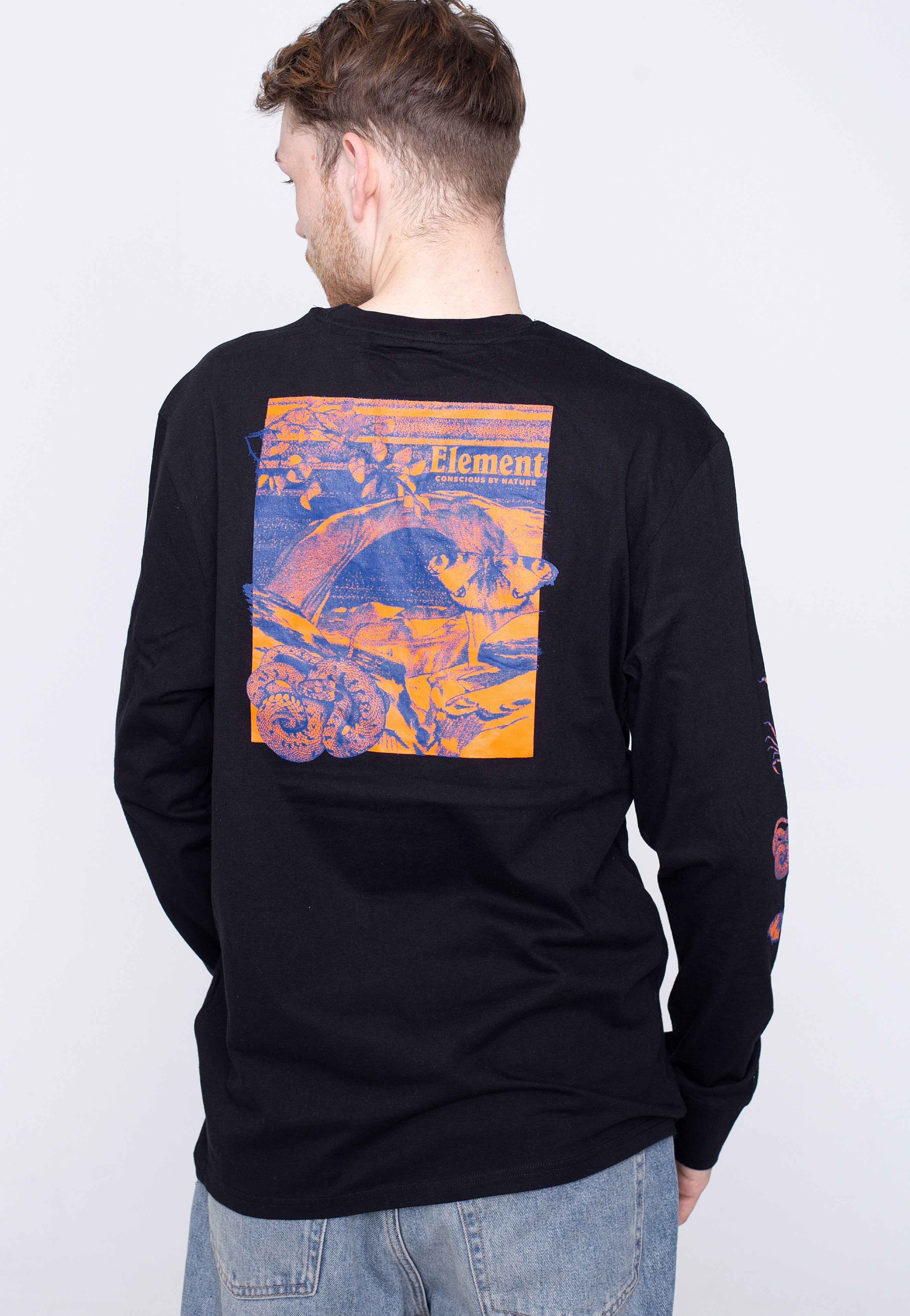 Element - Catron Flint Black - Longsleeve | Men-Image