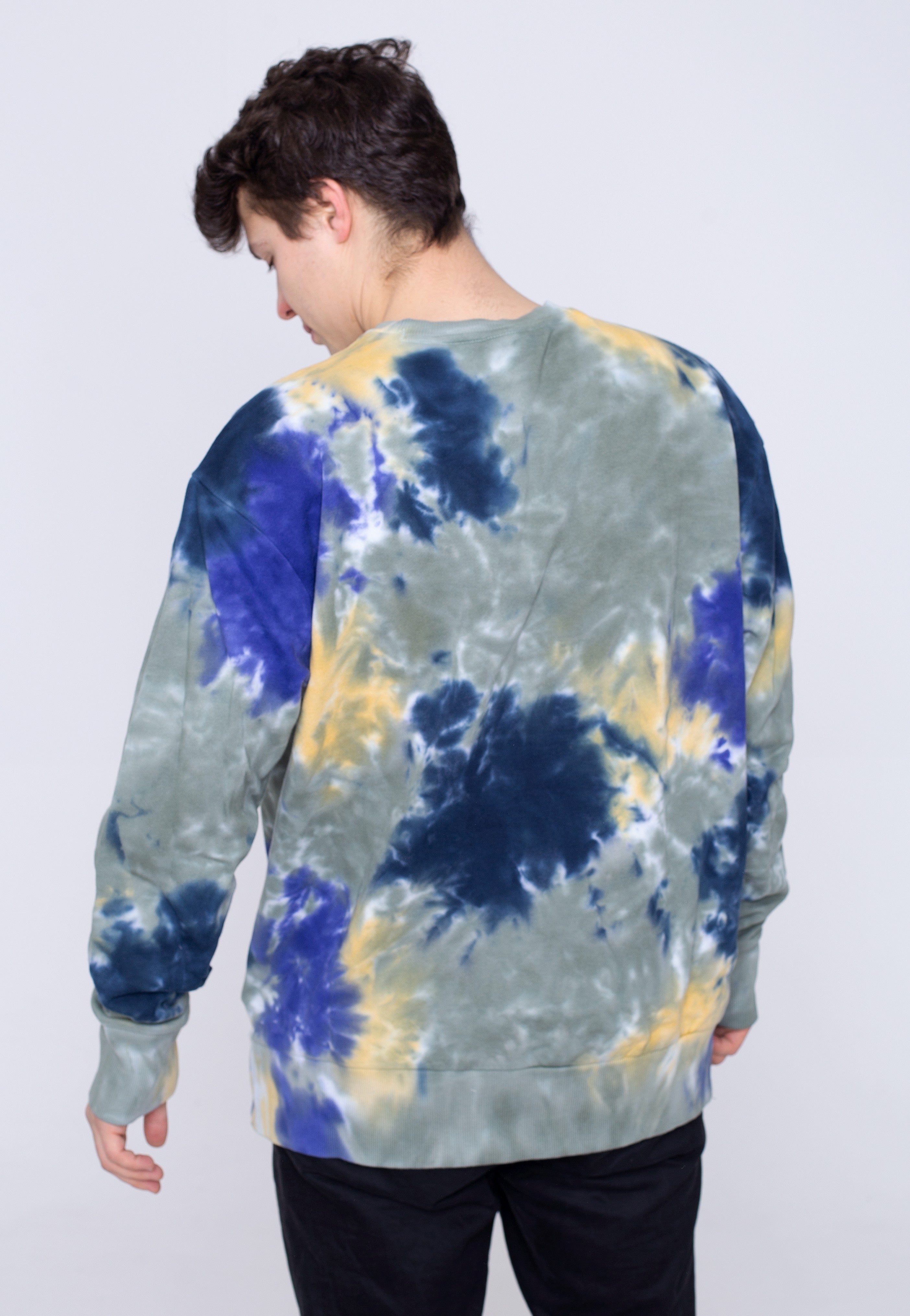 Element - Crossfield Tie Dye Dark Magma - Sweater | Men-Image