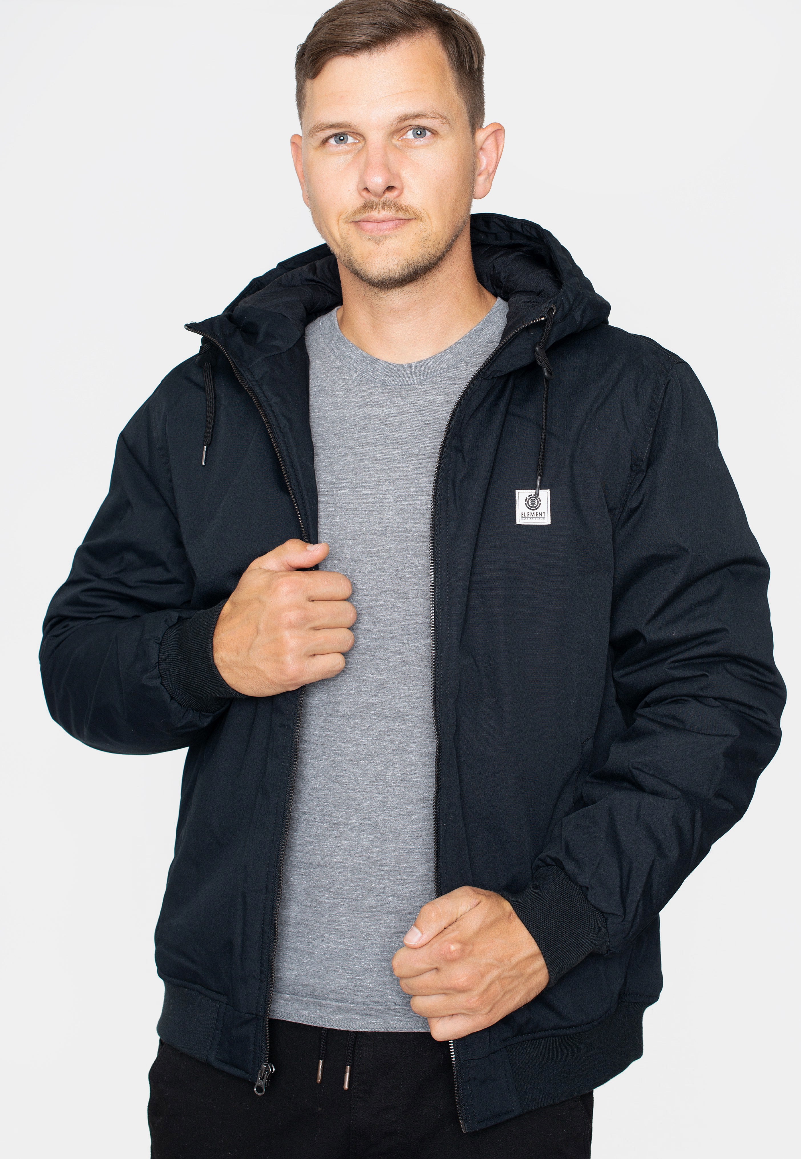 Element - Dulcey Flint Black - Windbreaker | Men-Image