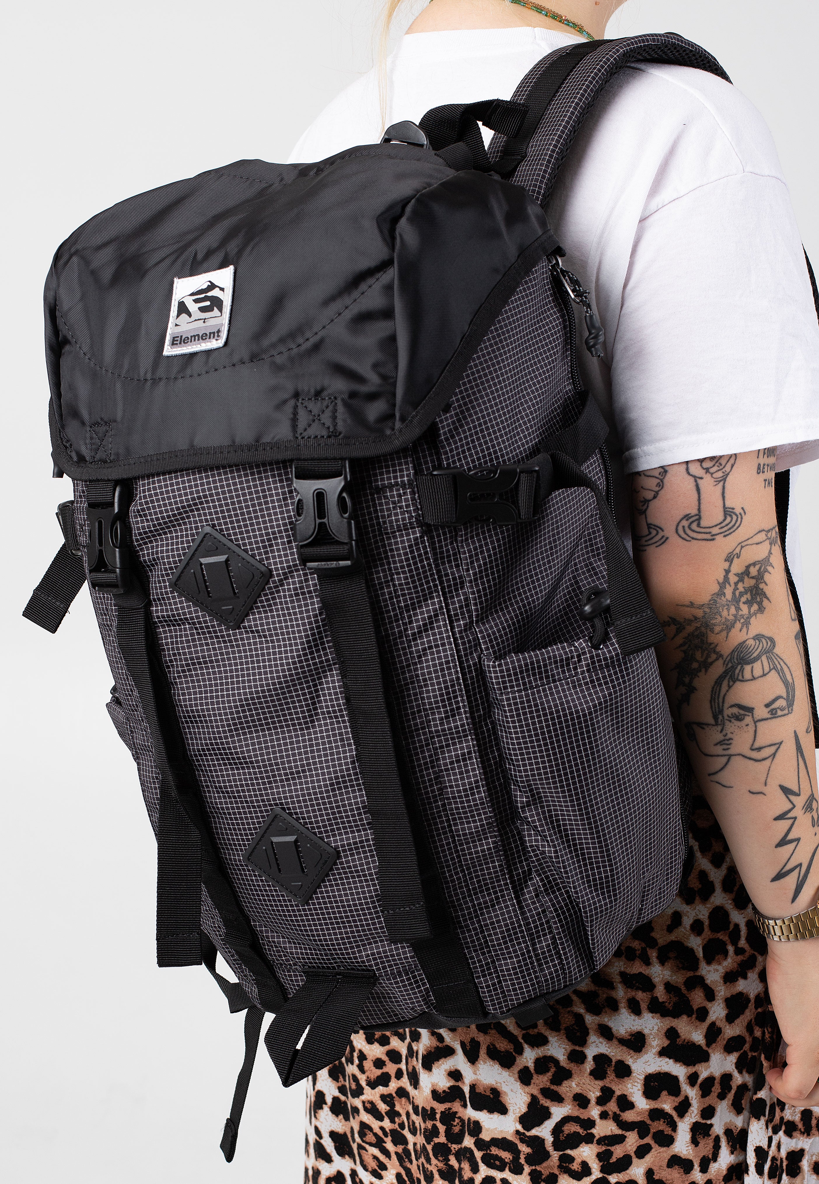 Element - Furrow Flint Black - Backpack | Women-Image