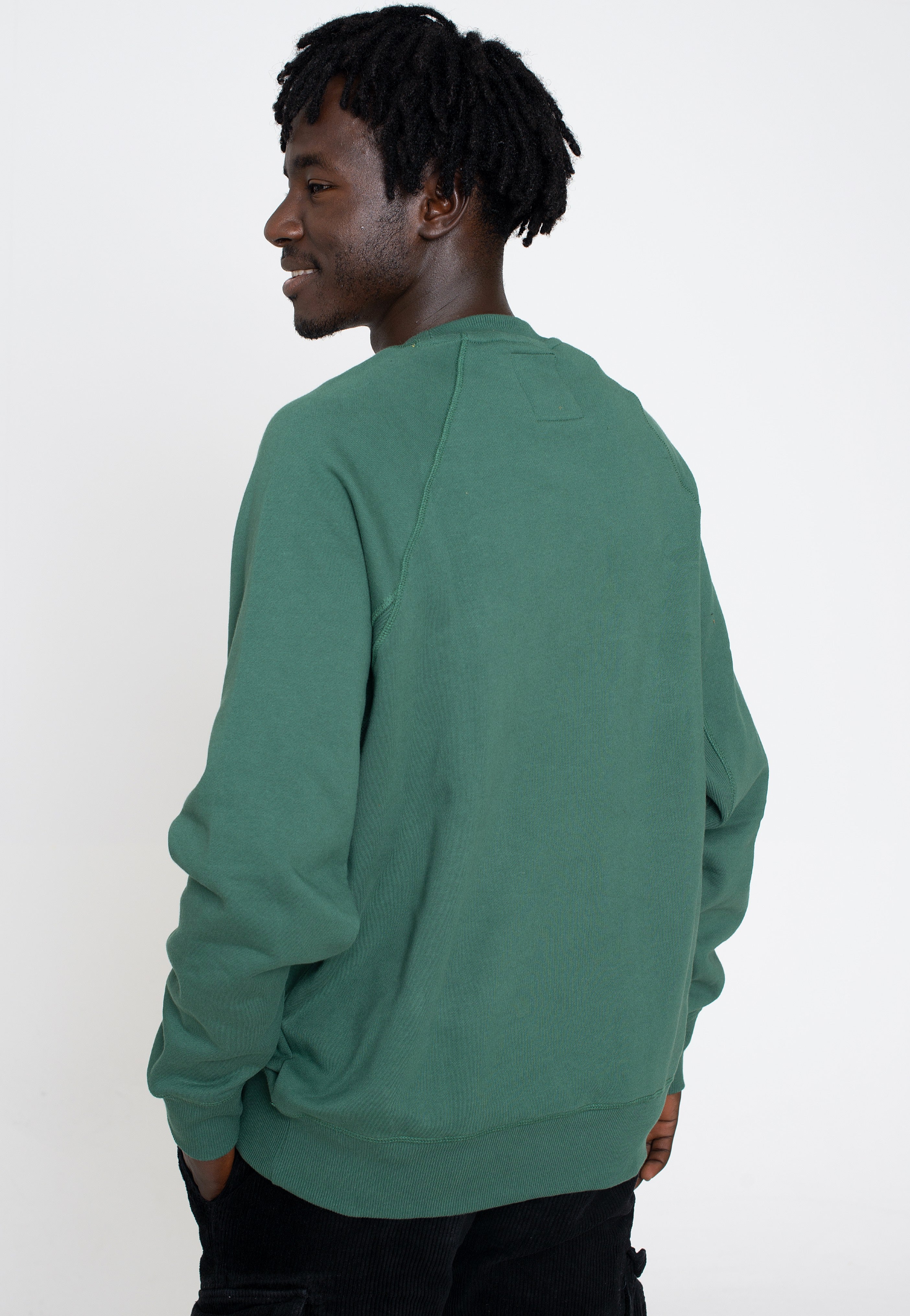 Element x Public Enemy - Crest Crew Sequoia Green - Sweater | Men-Image