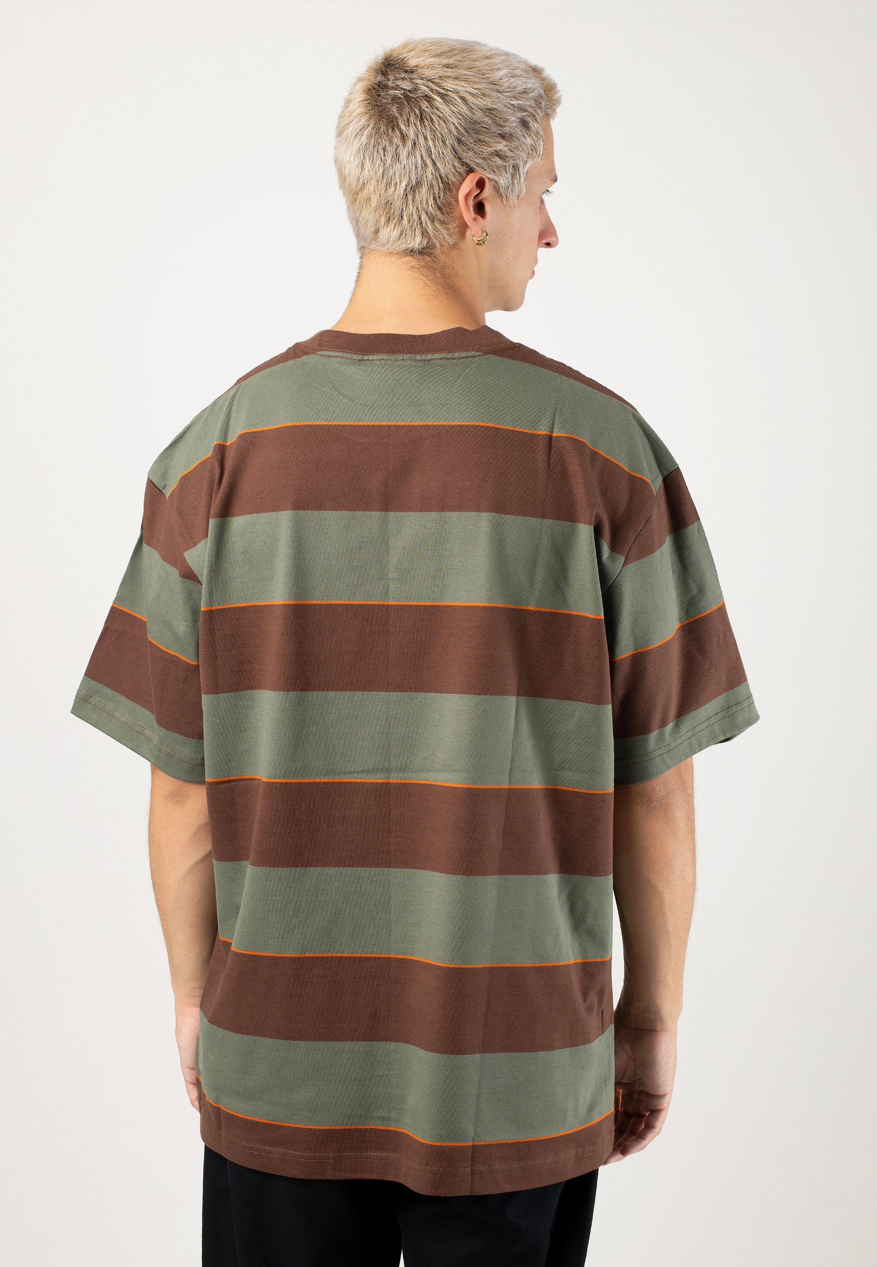 Element x Smokey Bear -  Fir Stripe Chestnut - T-Shirt | Men-Image