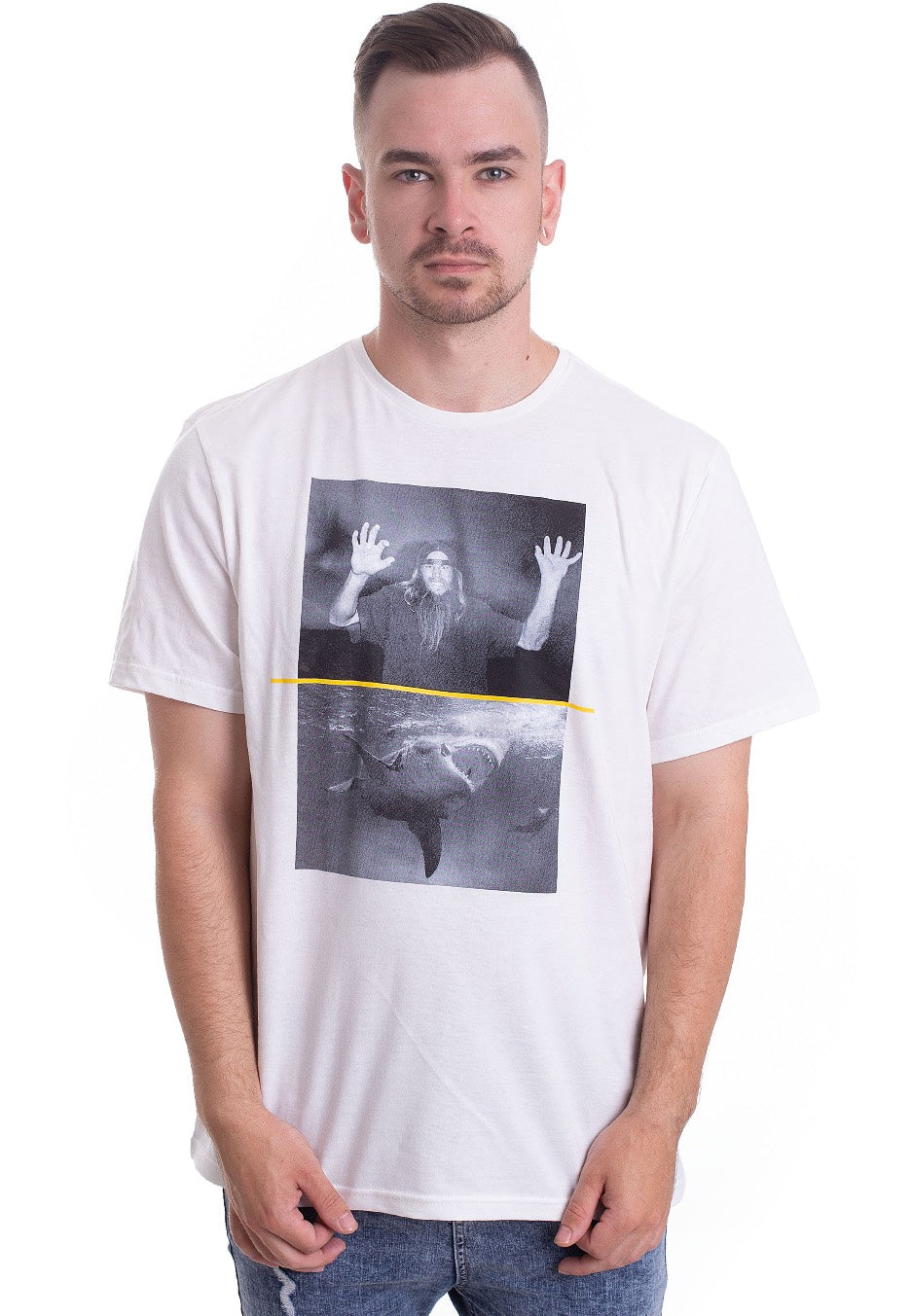 Element - Shark Fletcher Off White - T-Shirt | Men-Image