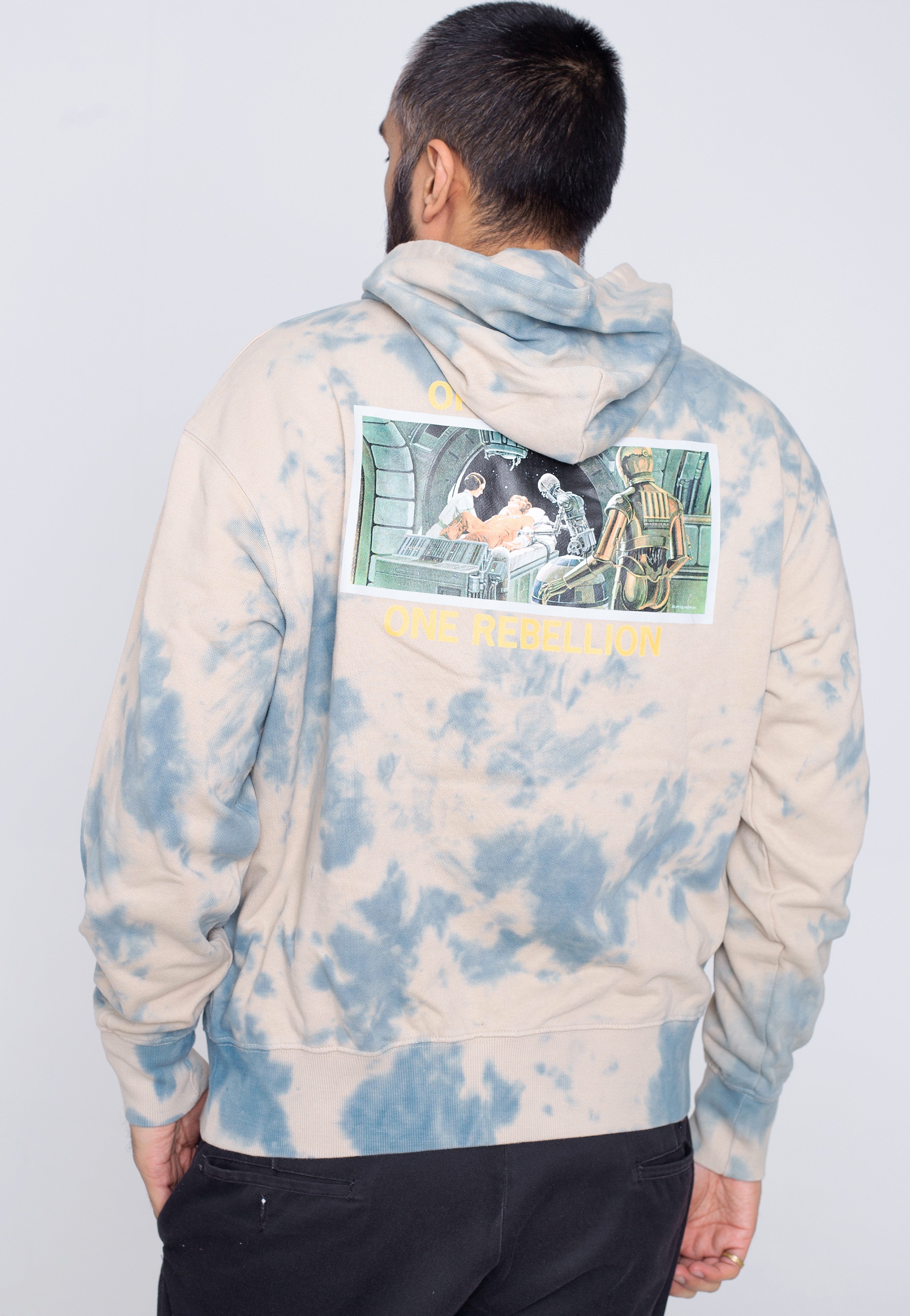 Element x Star Wars - Galaxyod Beige Marble - Hoodie | Men-Image