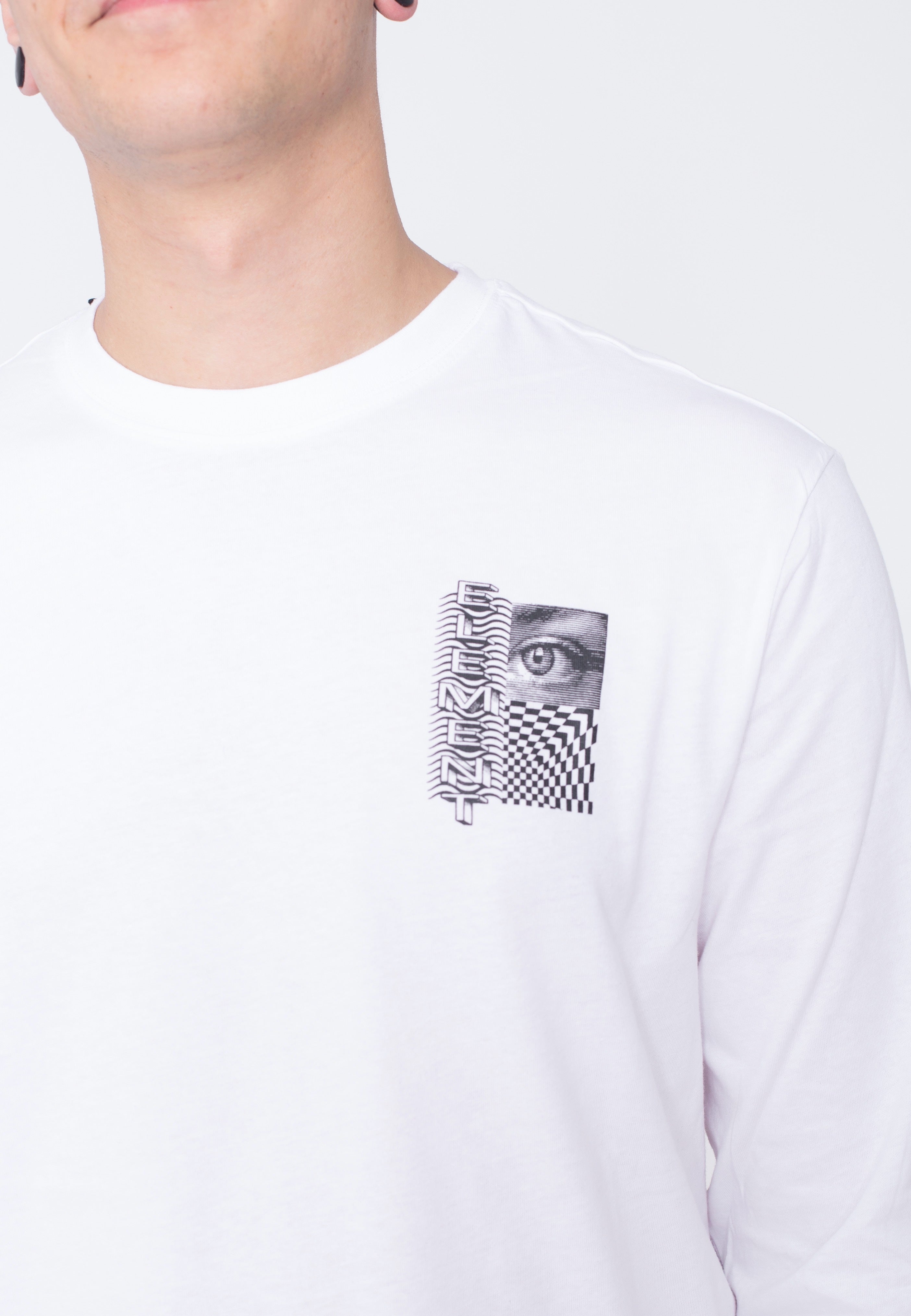 Element - Ubaca Optic White - Longsleeve | Men-Image