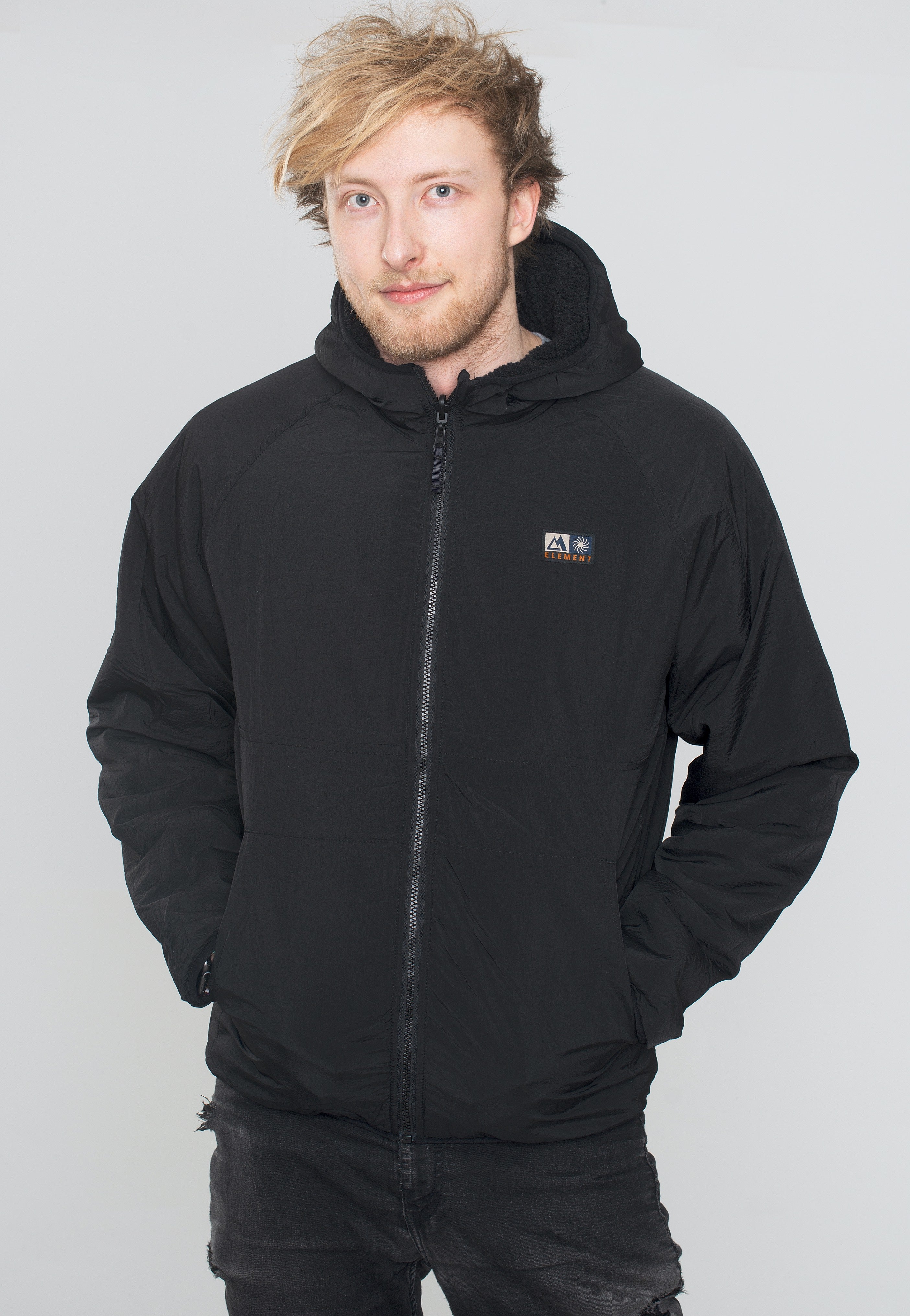 Element - Wolfe Zh Flint Black - Jacket | Men-Image