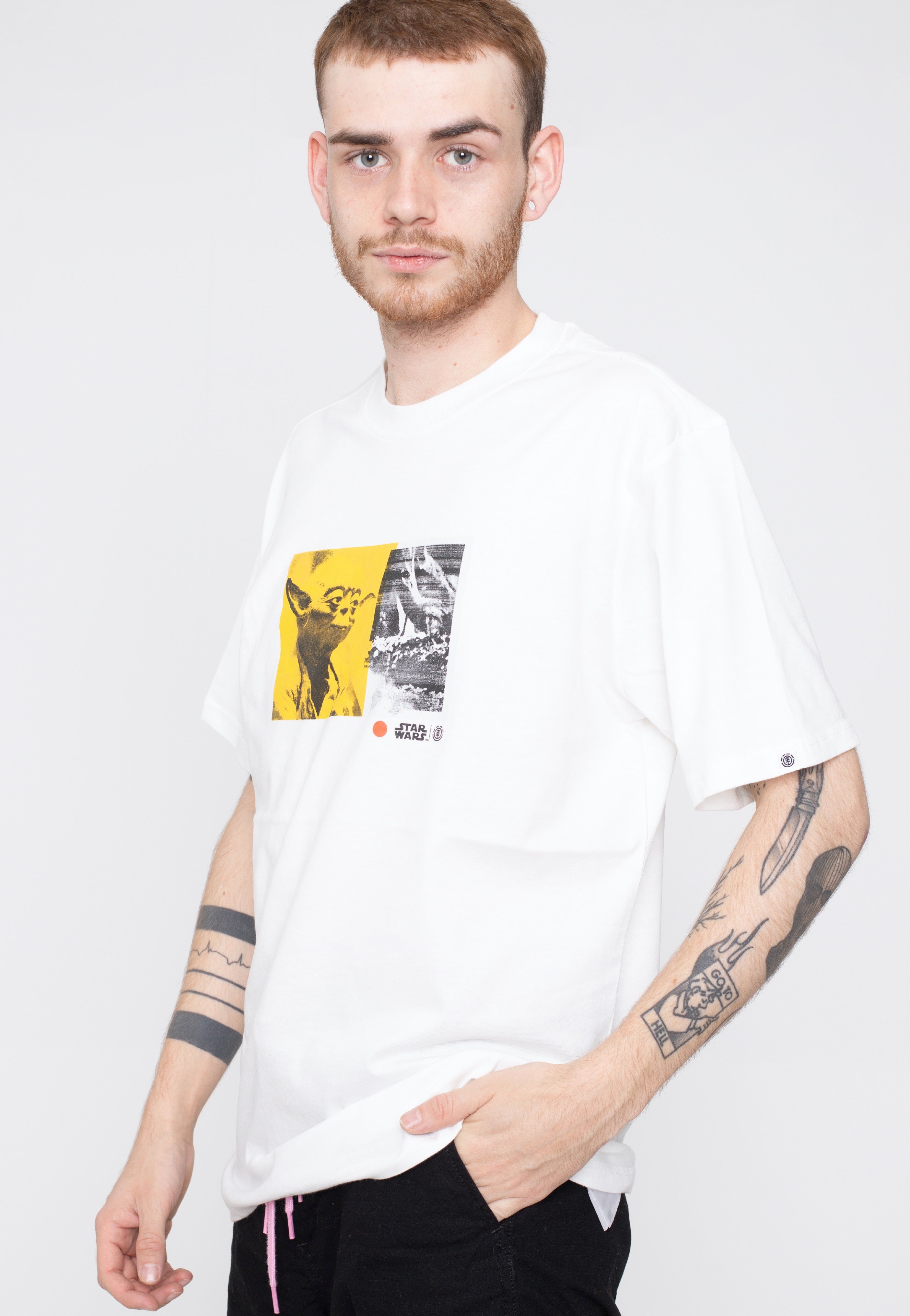 Element X Star Wars - YO Off White - T-Shirt | Men-Image