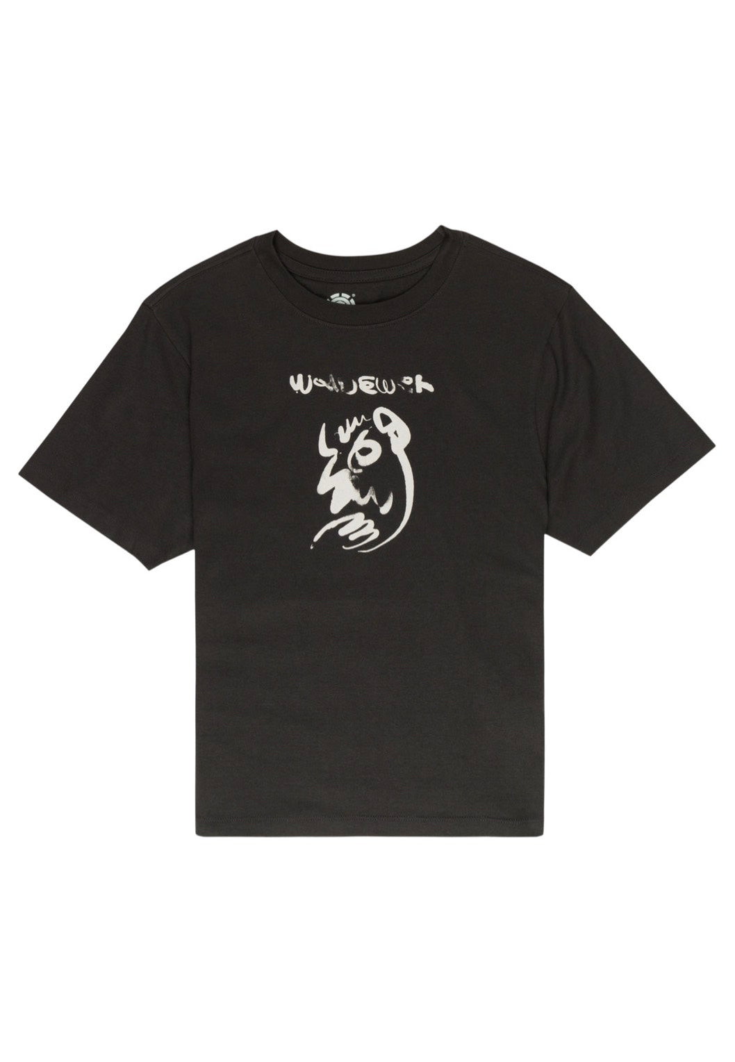 Element - Clara Freehand Off Black - T-Shirt | Women-Image