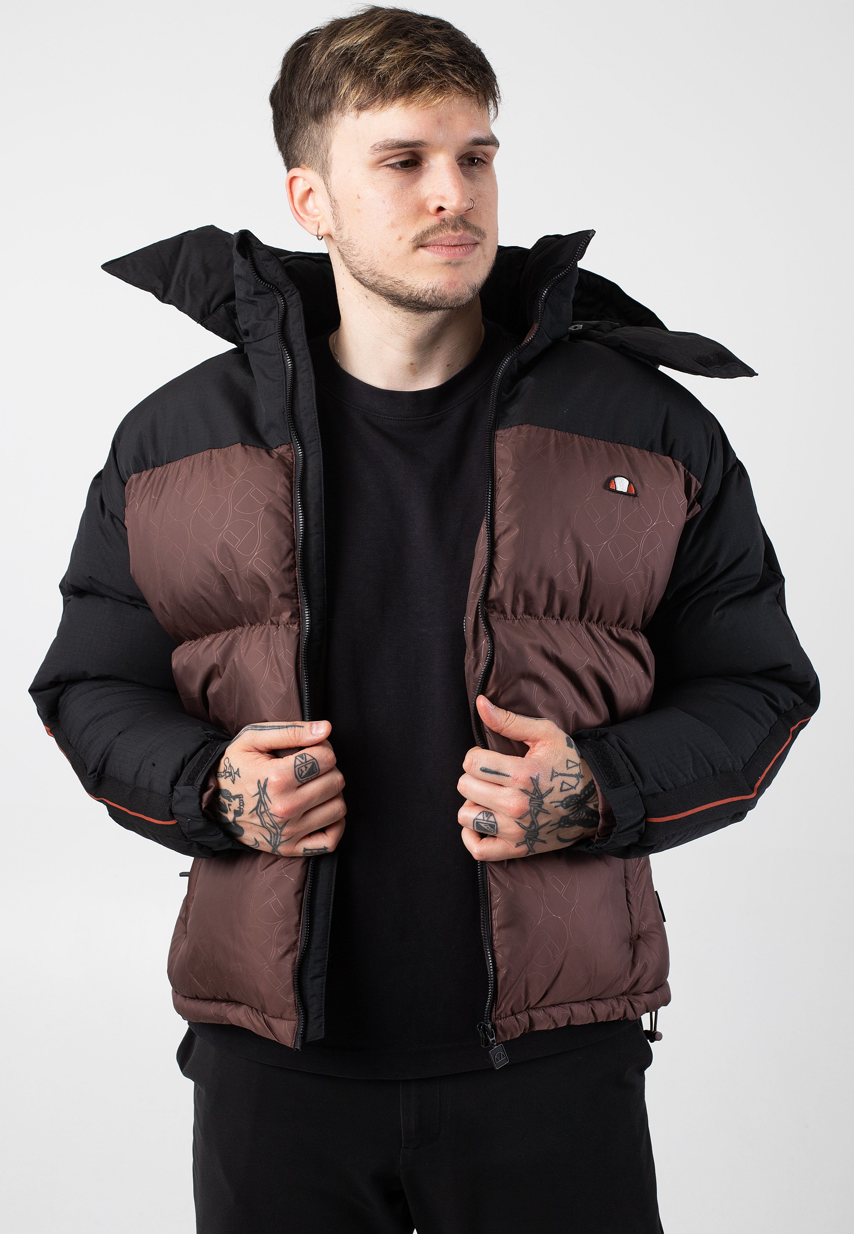 Ellesse - Appiani 2 Padded Brown/Black - Windbreaker | Men-Image