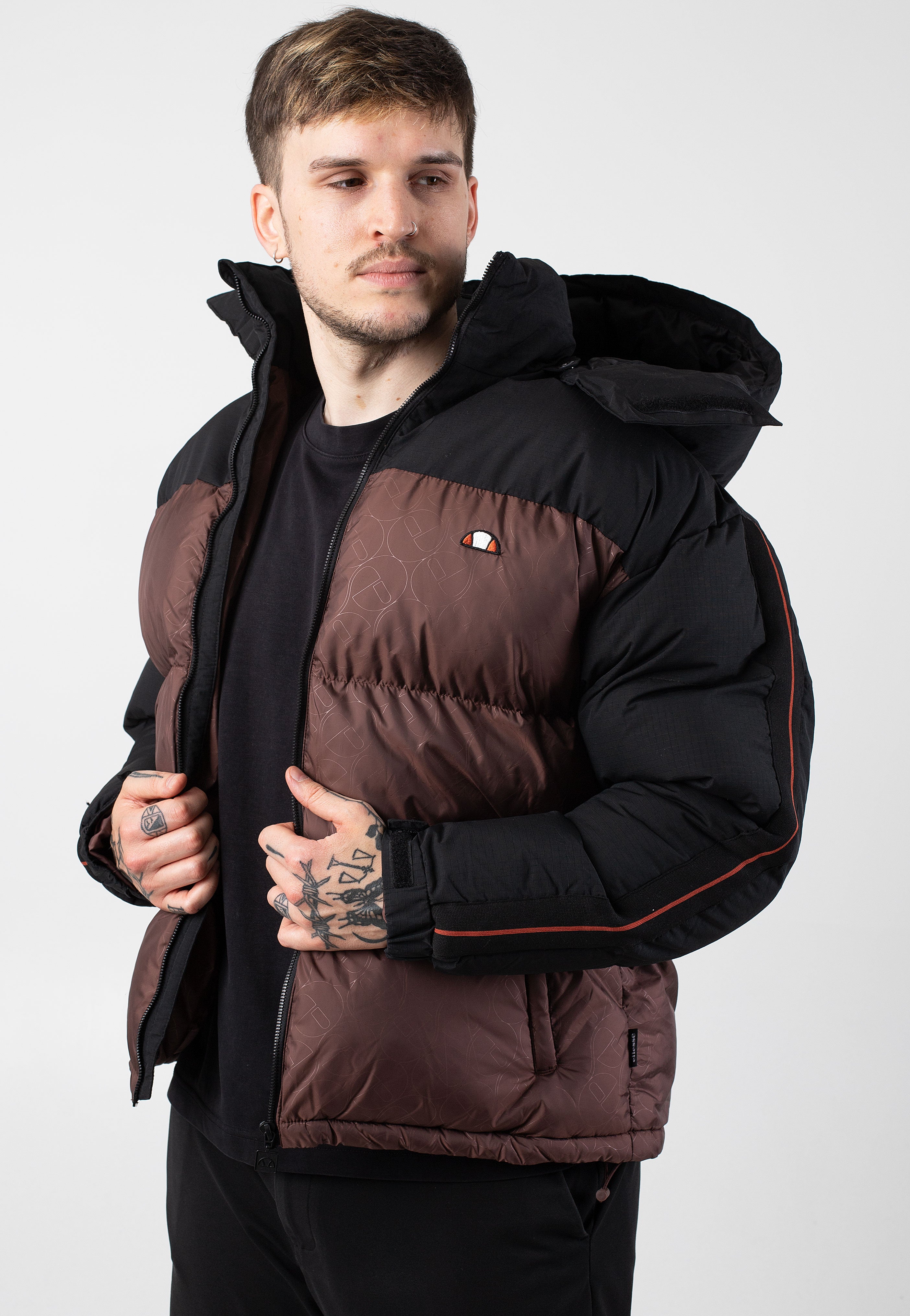 Ellesse - Appiani 2 Padded Brown/Black - Windbreaker | Men-Image