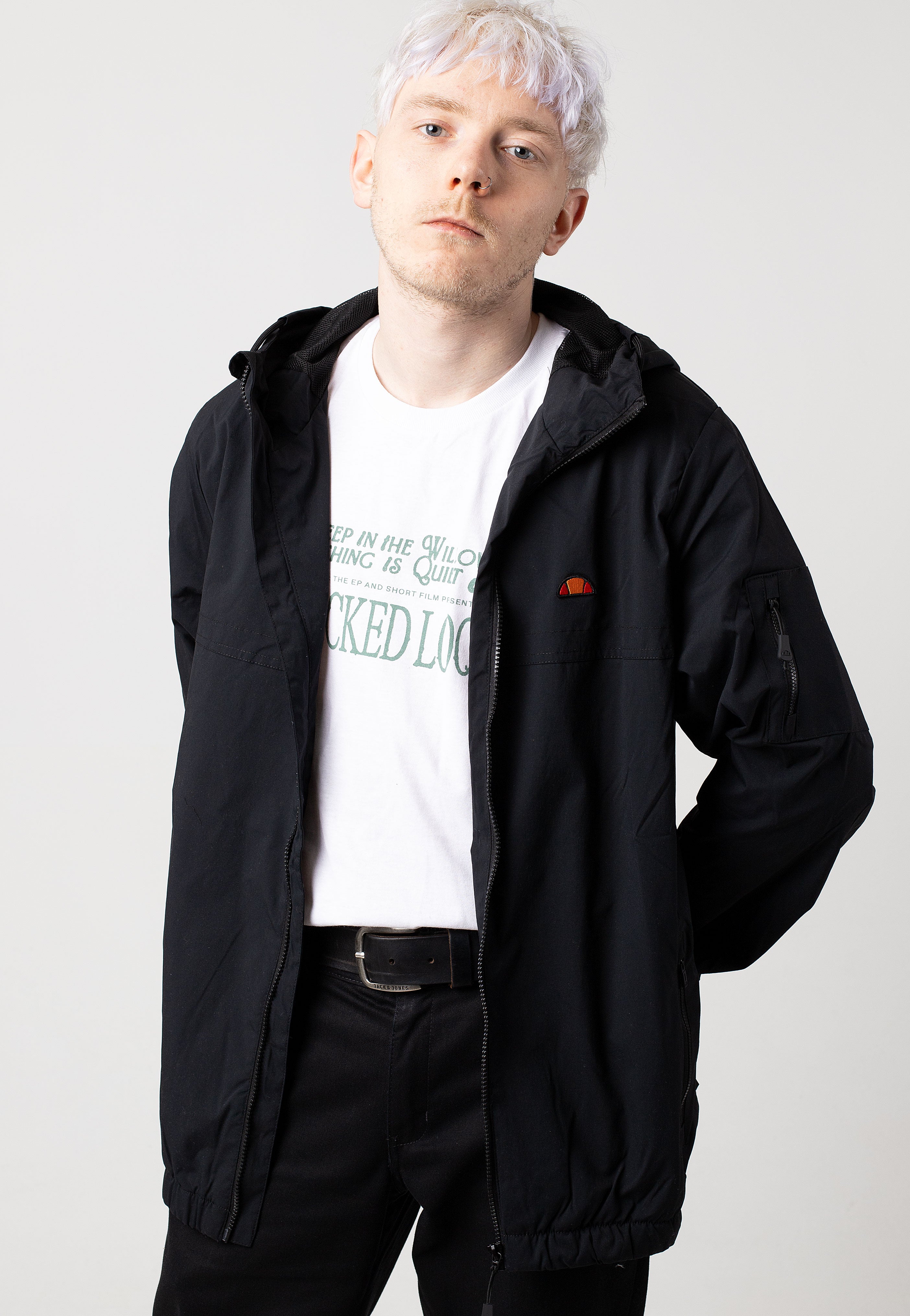 Ellesse - Battalio FZ Black - Jacket | Men-Image