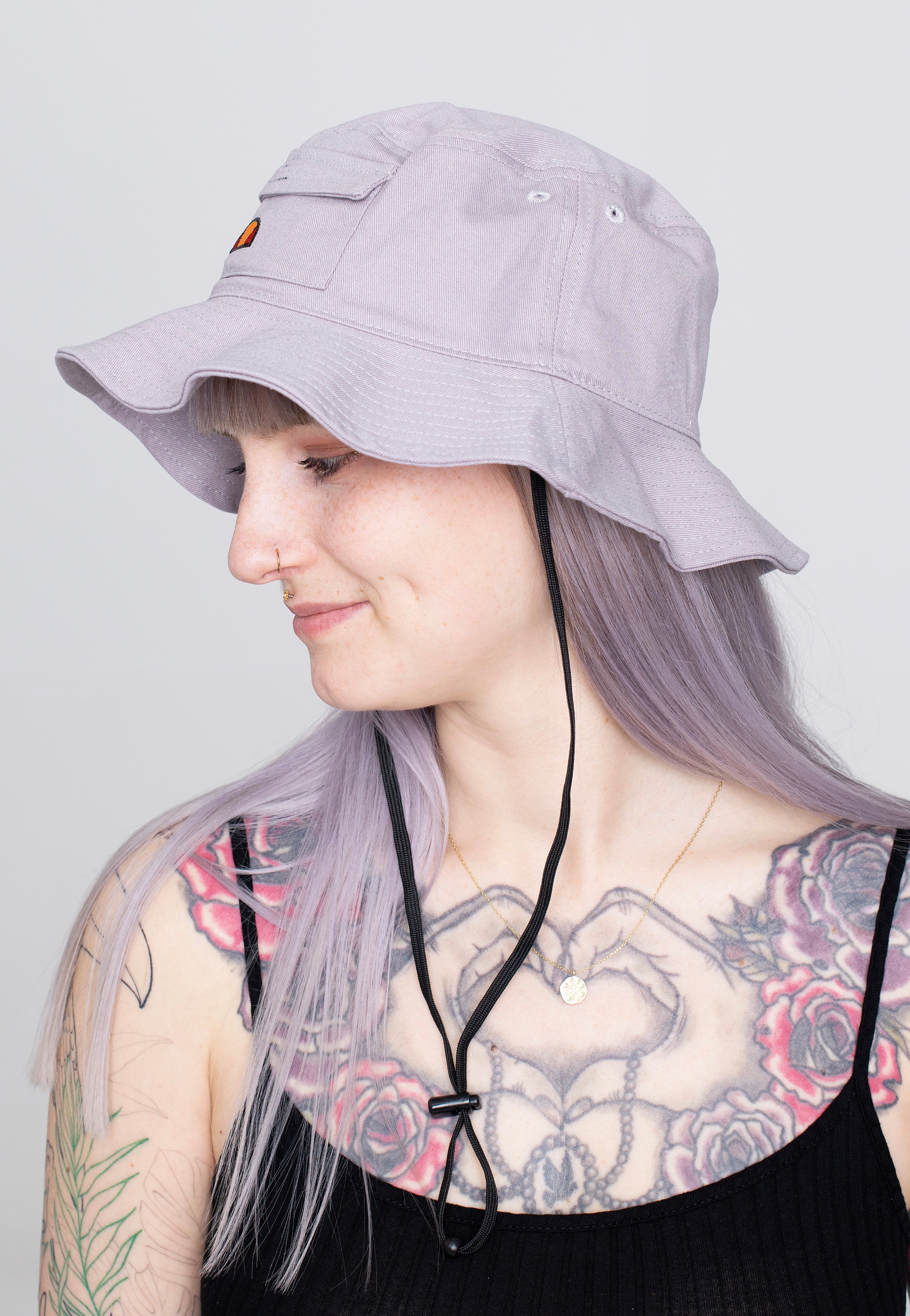 Ellesse - Caraval Bucket Grey - Bucket Hat | Neutral-Image