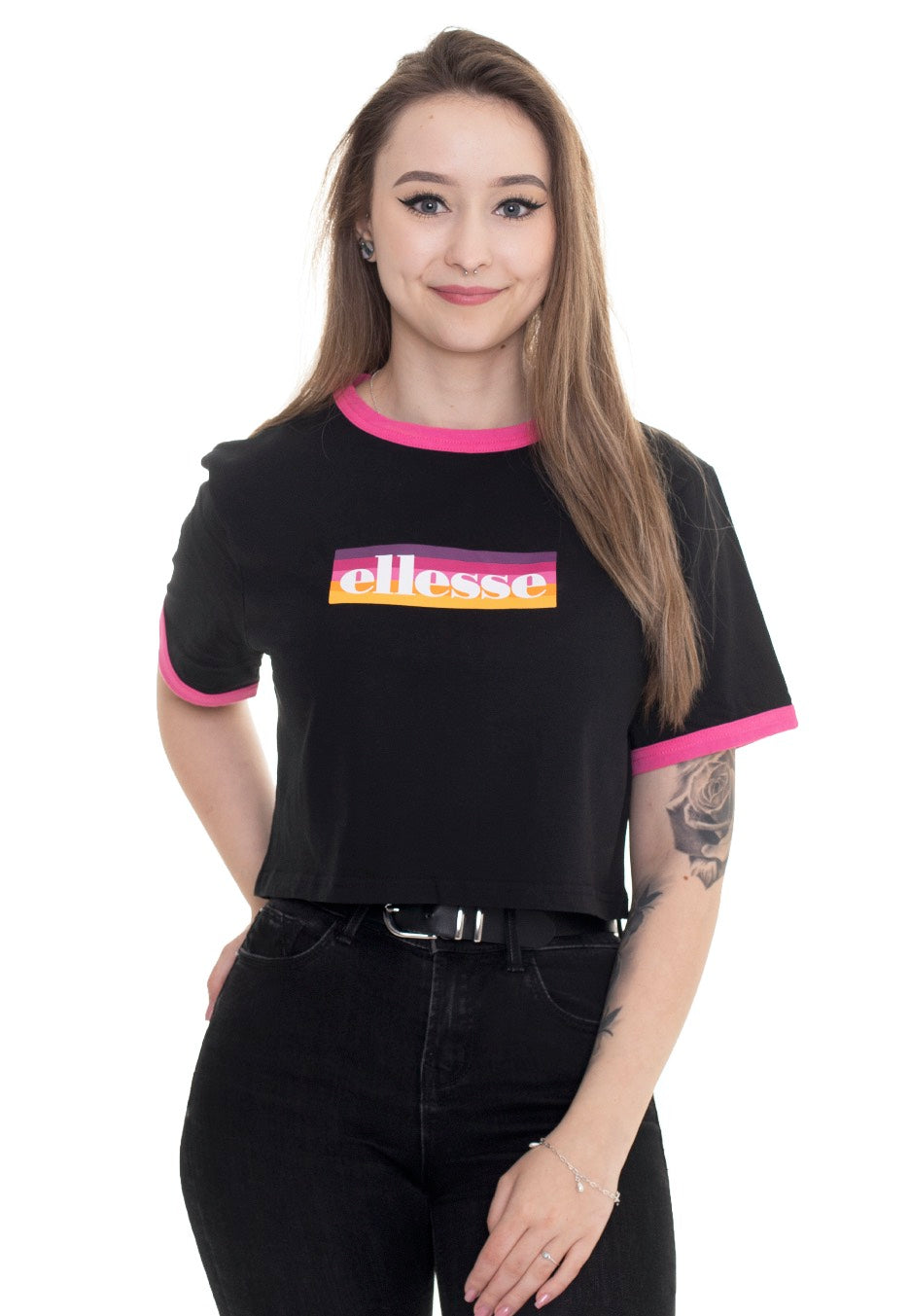 Ellesse - Filide Crop Black - Top | Women-Image