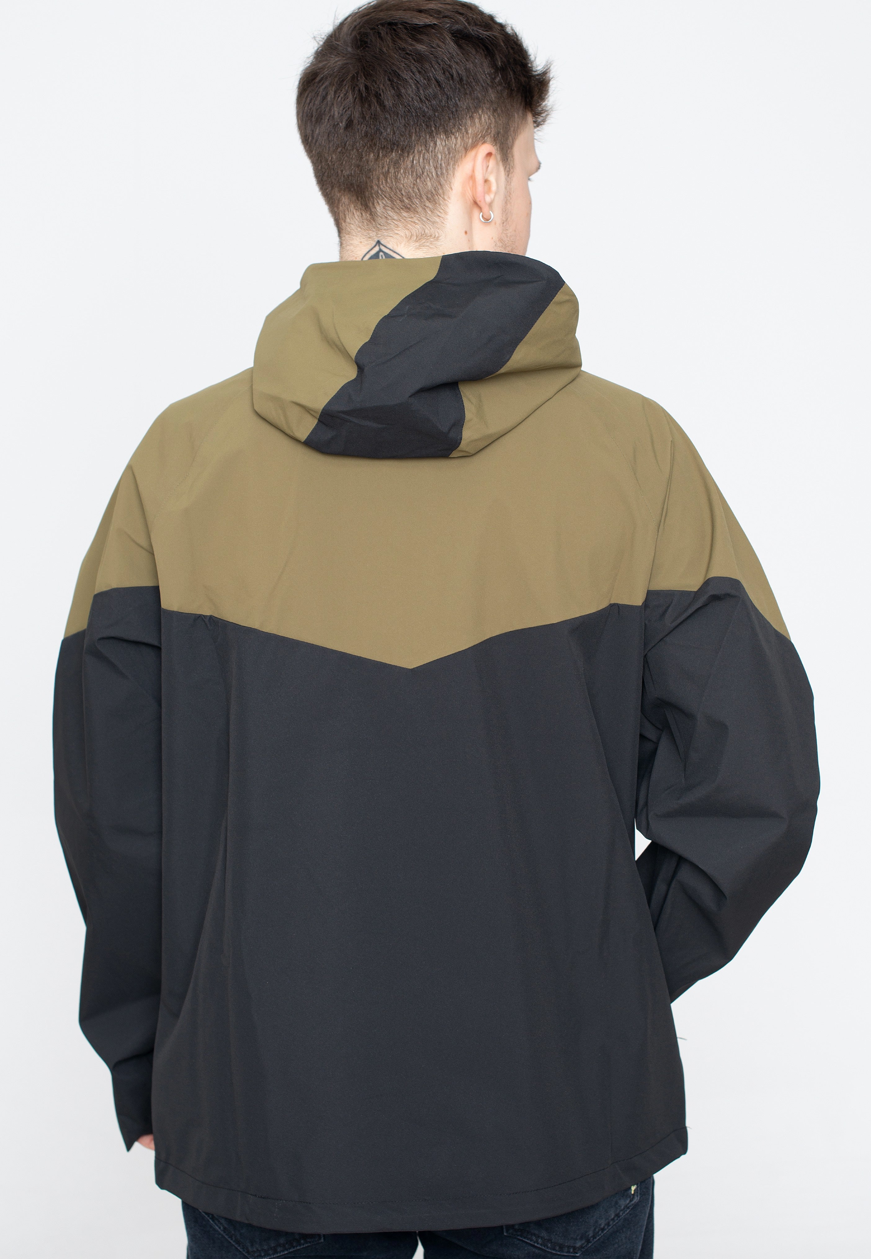 Fila - Trencin Moonless Night Burnt Olive - Windbreaker | Men-Image